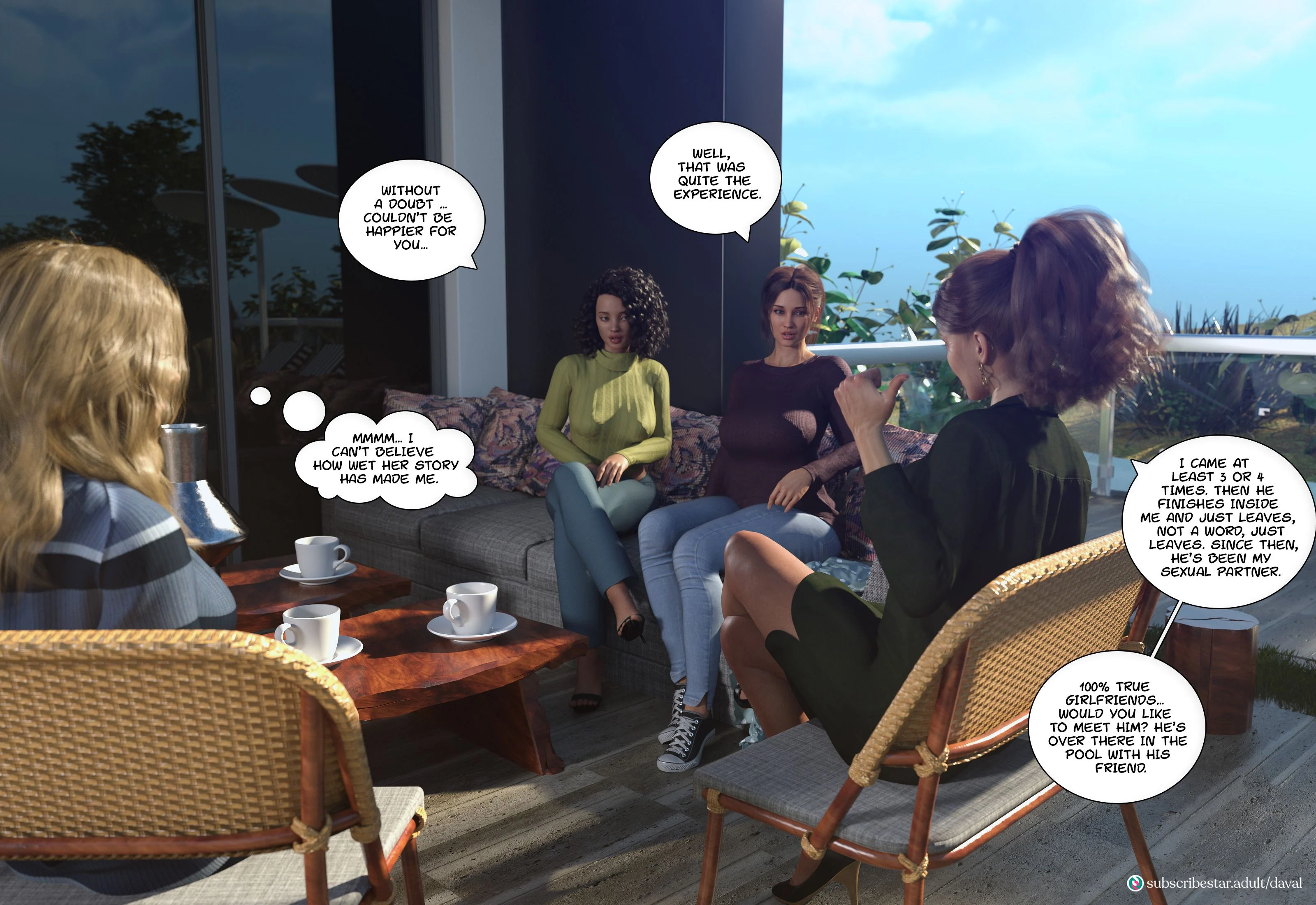 Immoral Desires [Daval3D] - Chapter 1 — Page 11