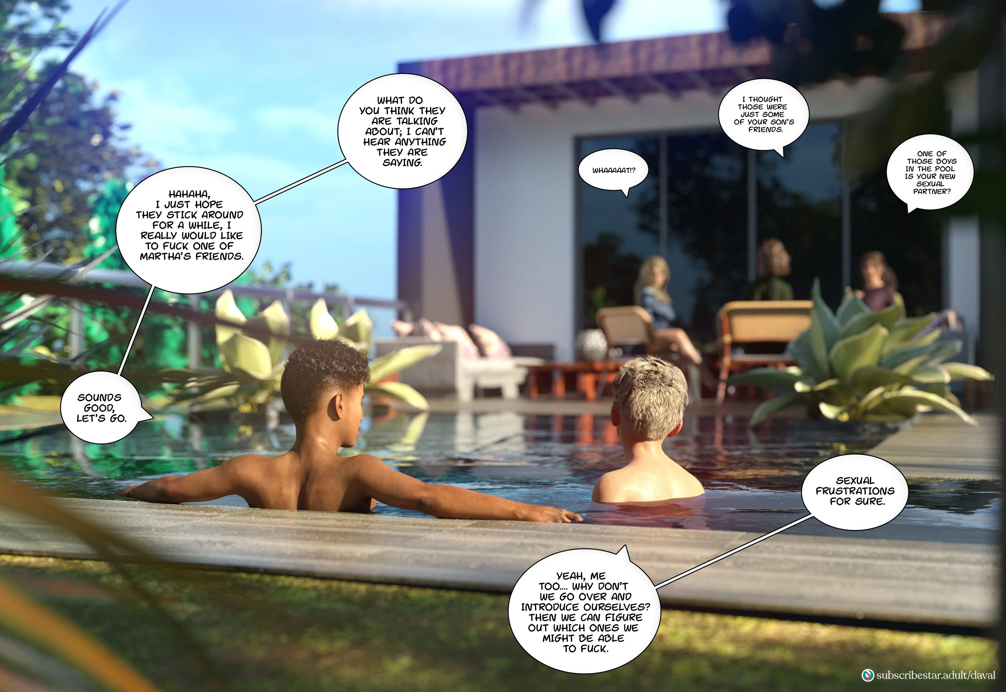 Immoral Desires [Daval3D] - Chapter 1 — Page 12