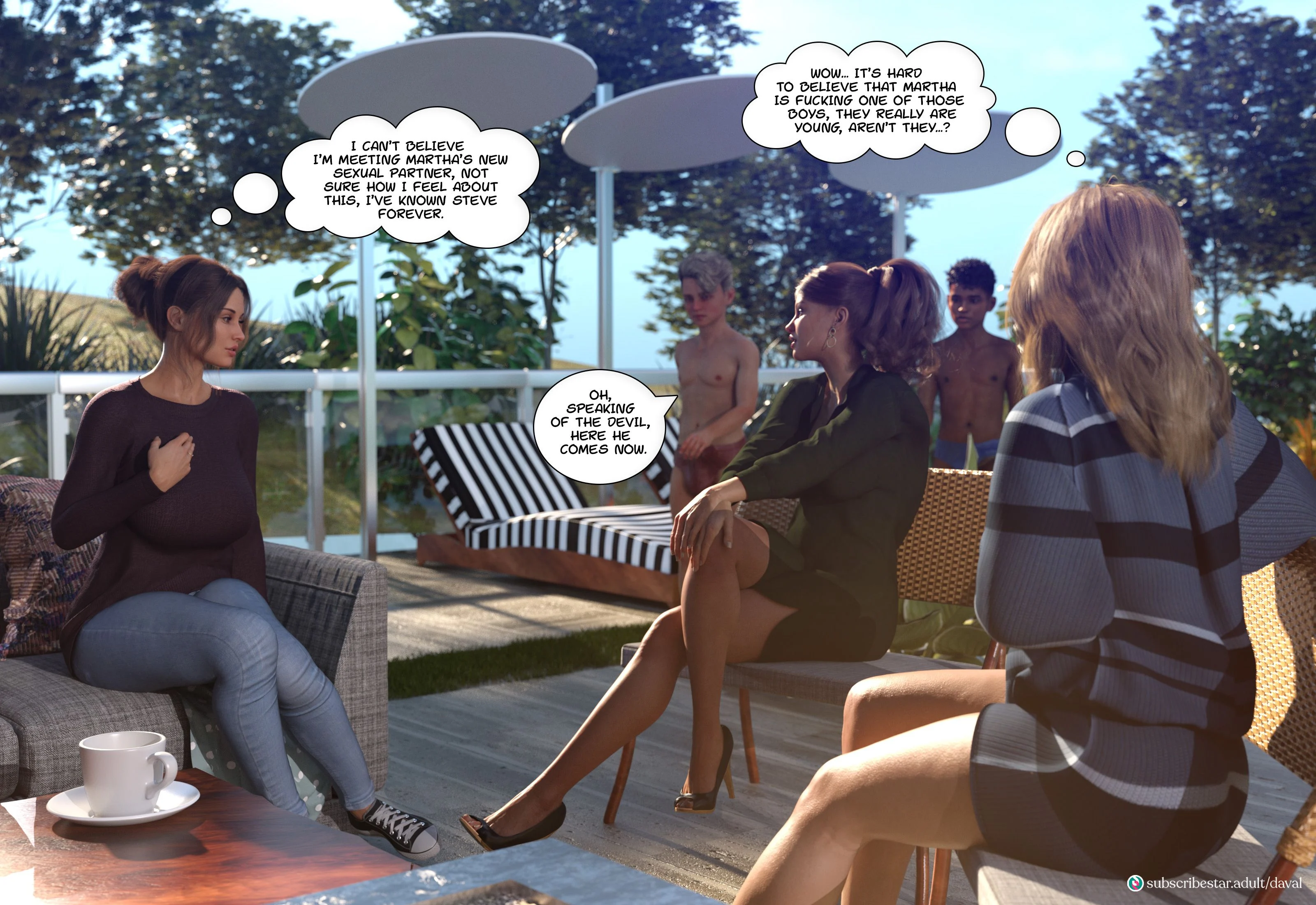 Immoral Desires [Daval3D] - Chapter 1 — Page 13