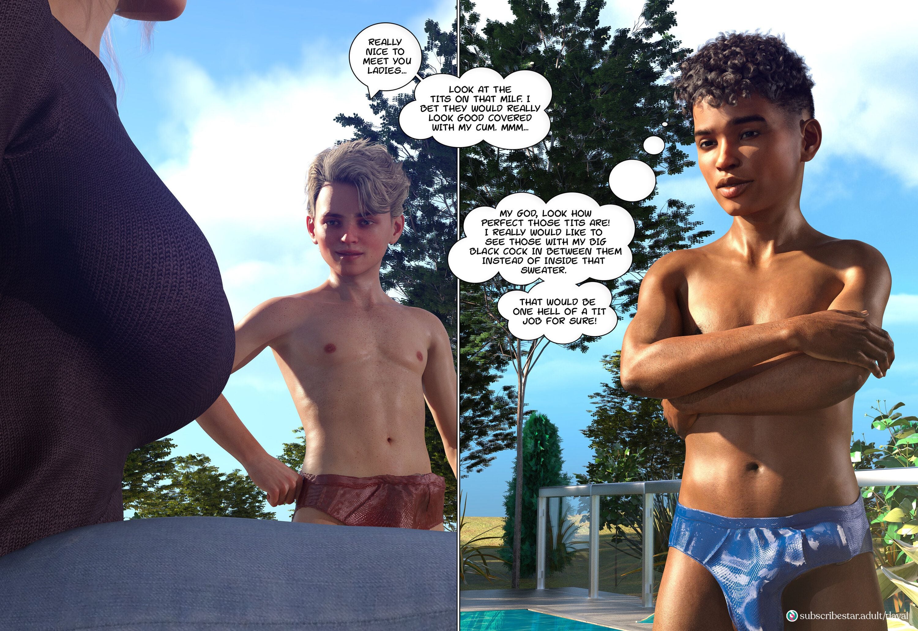 Immoral Desires [Daval3D] - Chapter 1 — Page 16