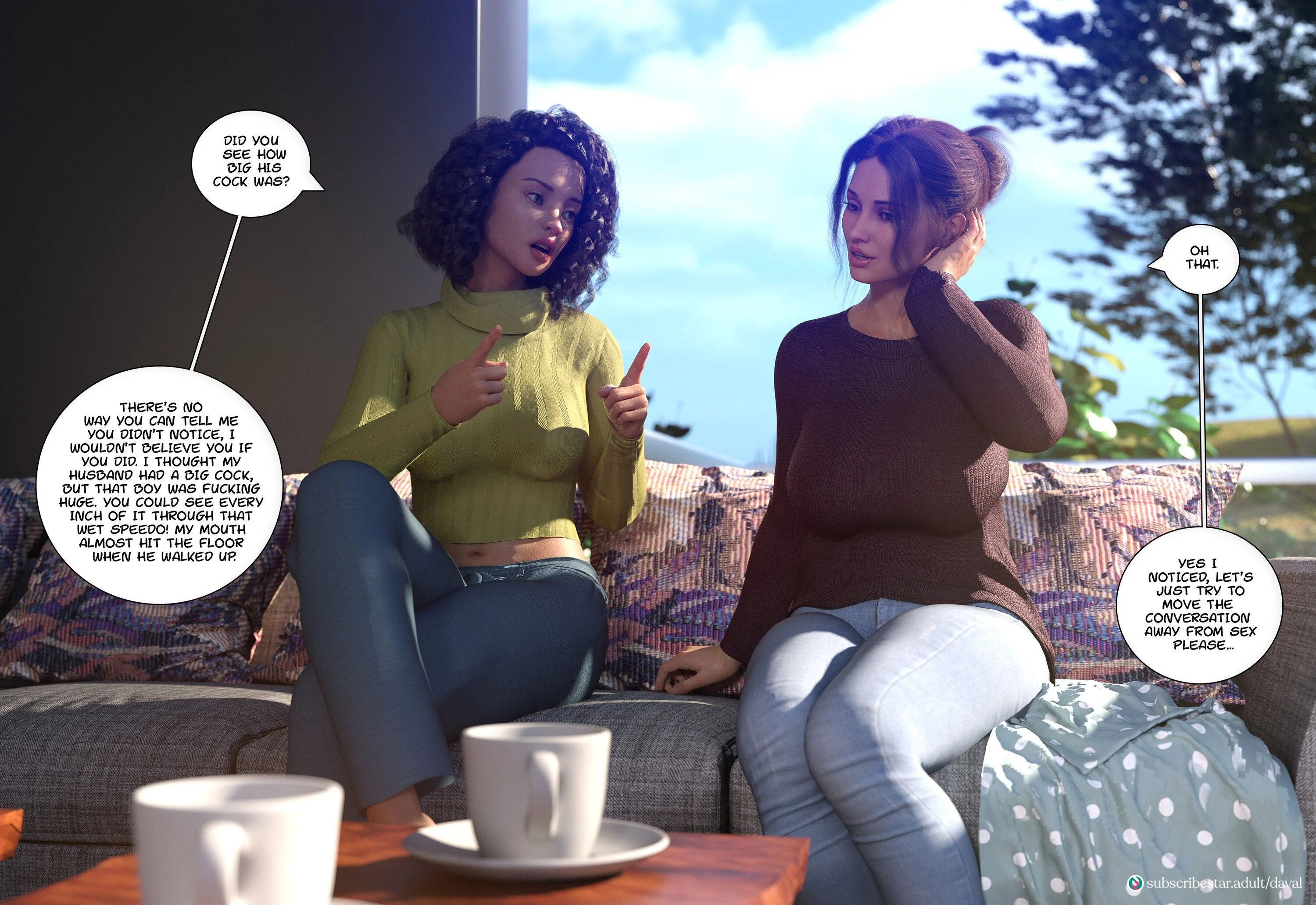 Immoral Desires [Daval3D] - Chapter 1 — Page 21