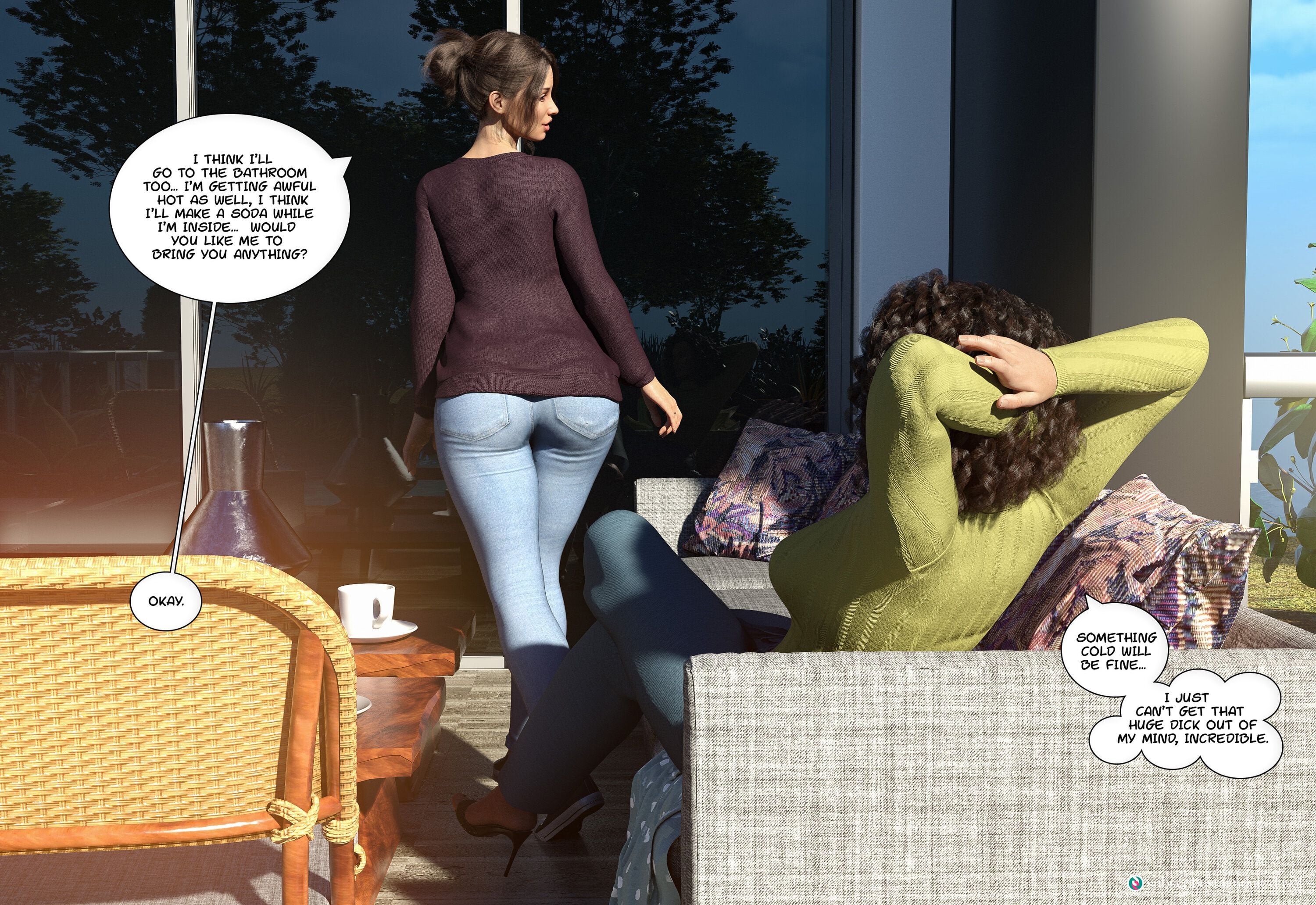 Immoral Desires [Daval3D] - Chapter 1 — Page 22