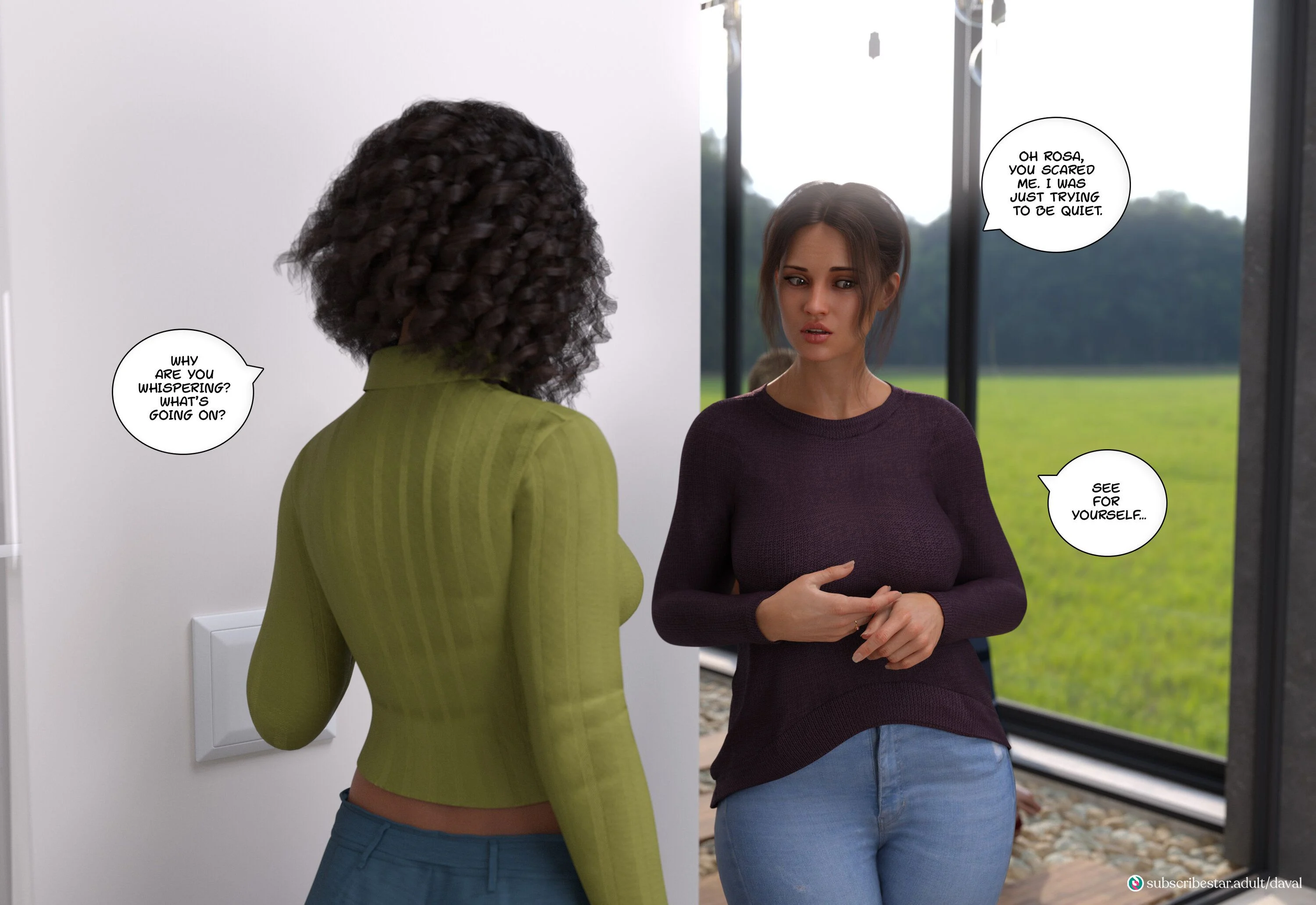 Immoral Desires [Daval3D] - Chapter 1 — Page 32