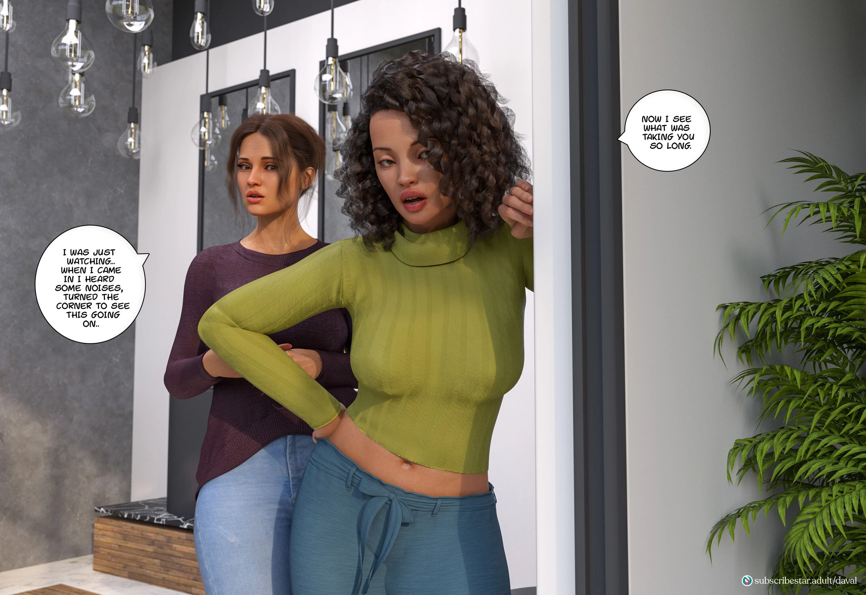 Immoral Desires [Daval3D] - Chapter 1 — Page 33