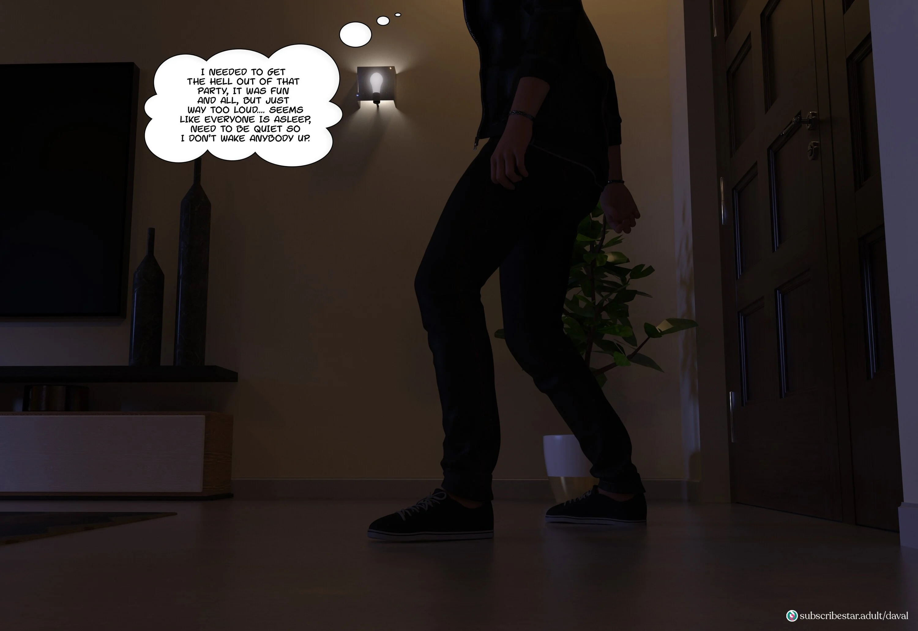 Immoral Desires [Daval3D] - Chapter 1 — Page 54