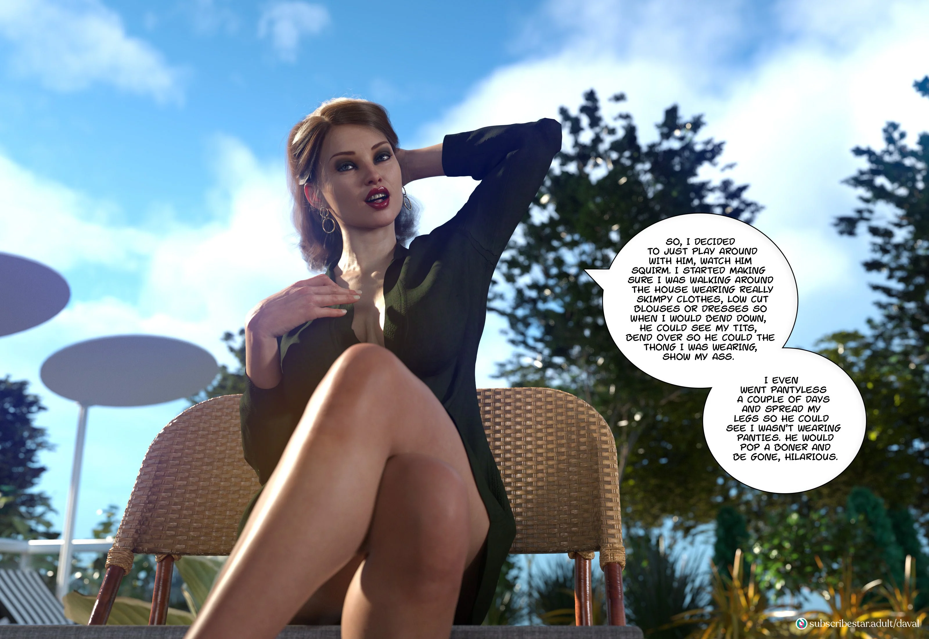 Immoral Desires [Daval3D] - Chapter 1 — Page 9