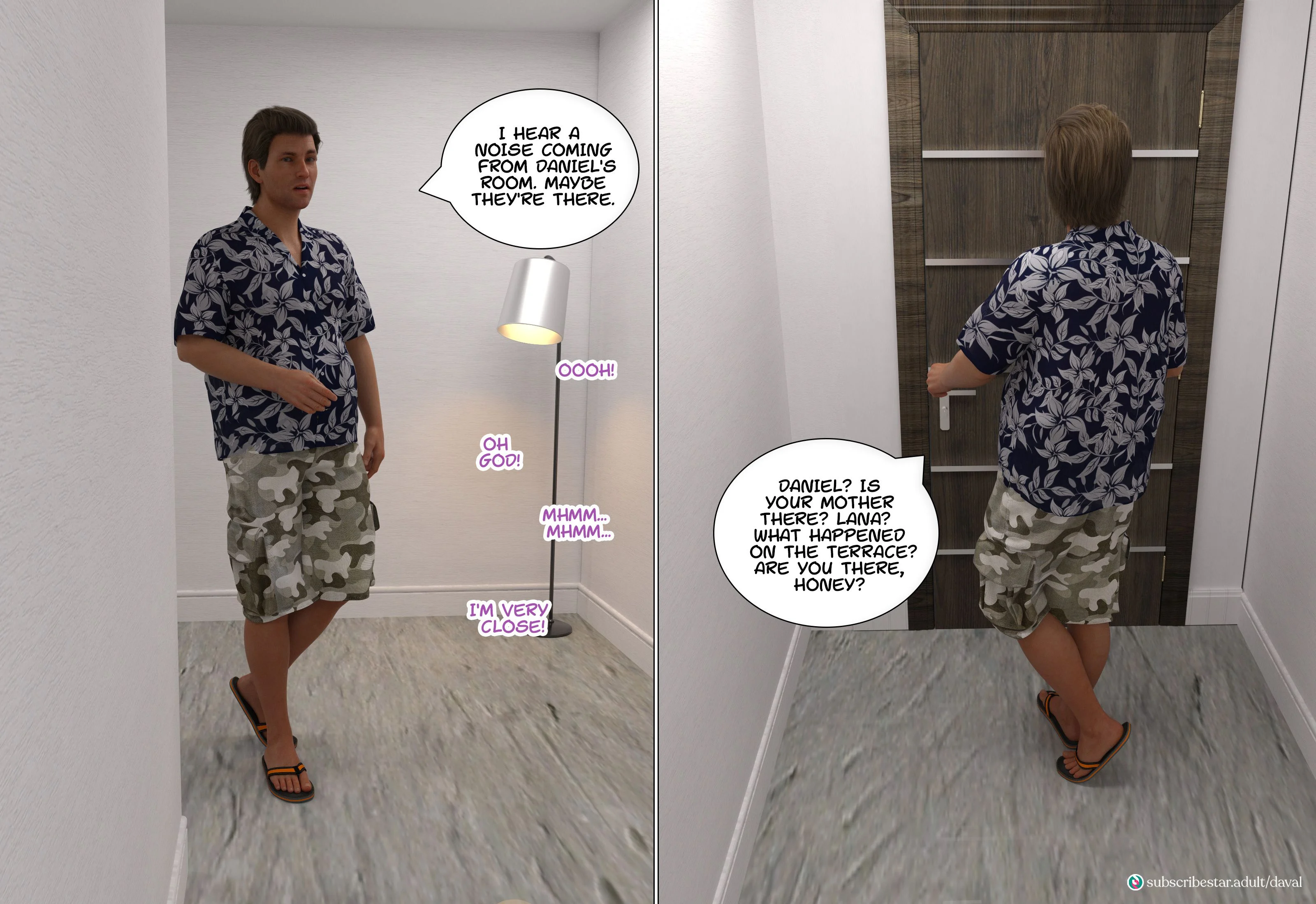 Immoral Desires [Daval3D] - Chapter 8 — Page 59