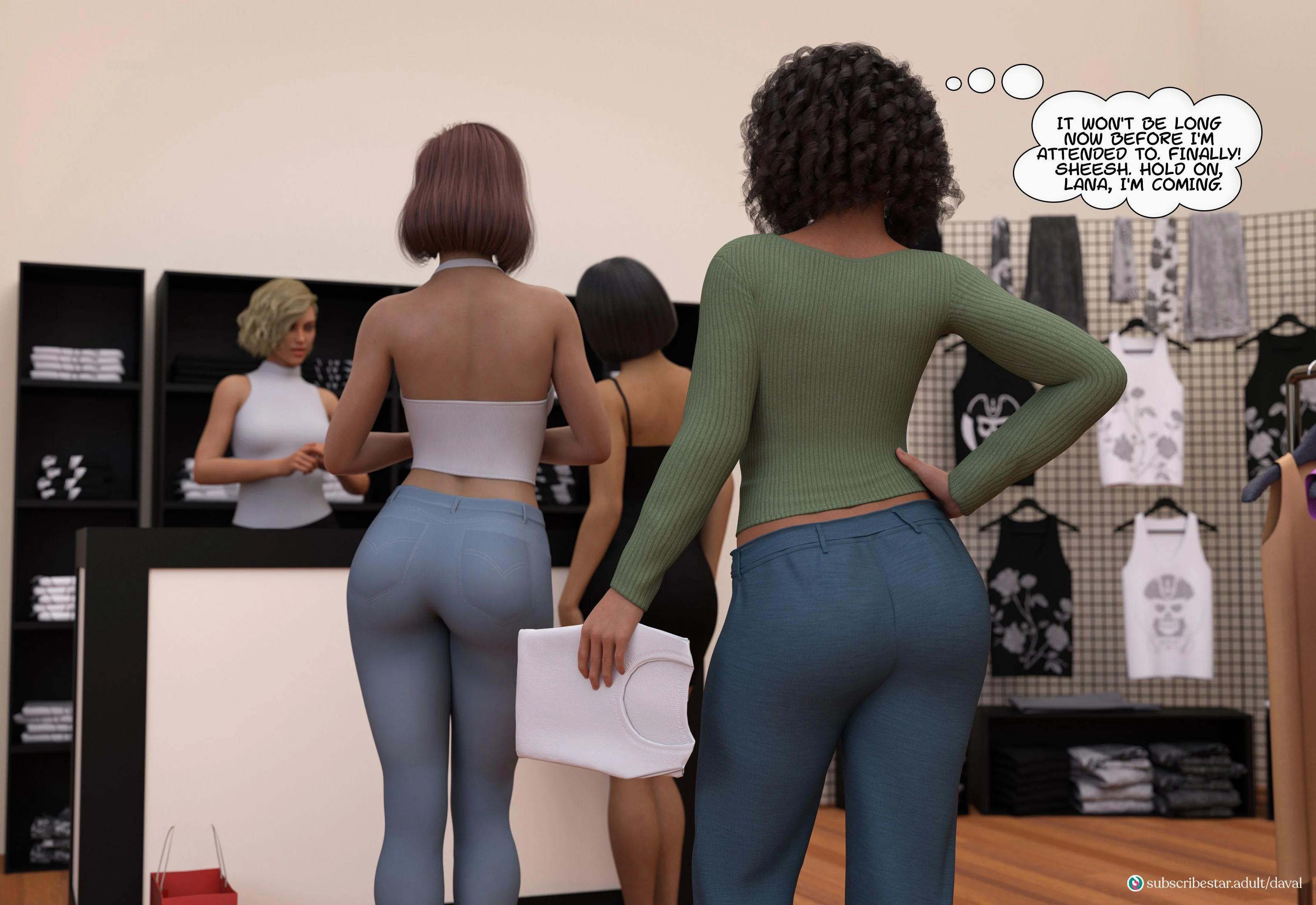 Immoral Desires [Daval3D] - Chapter 5 — Page 110