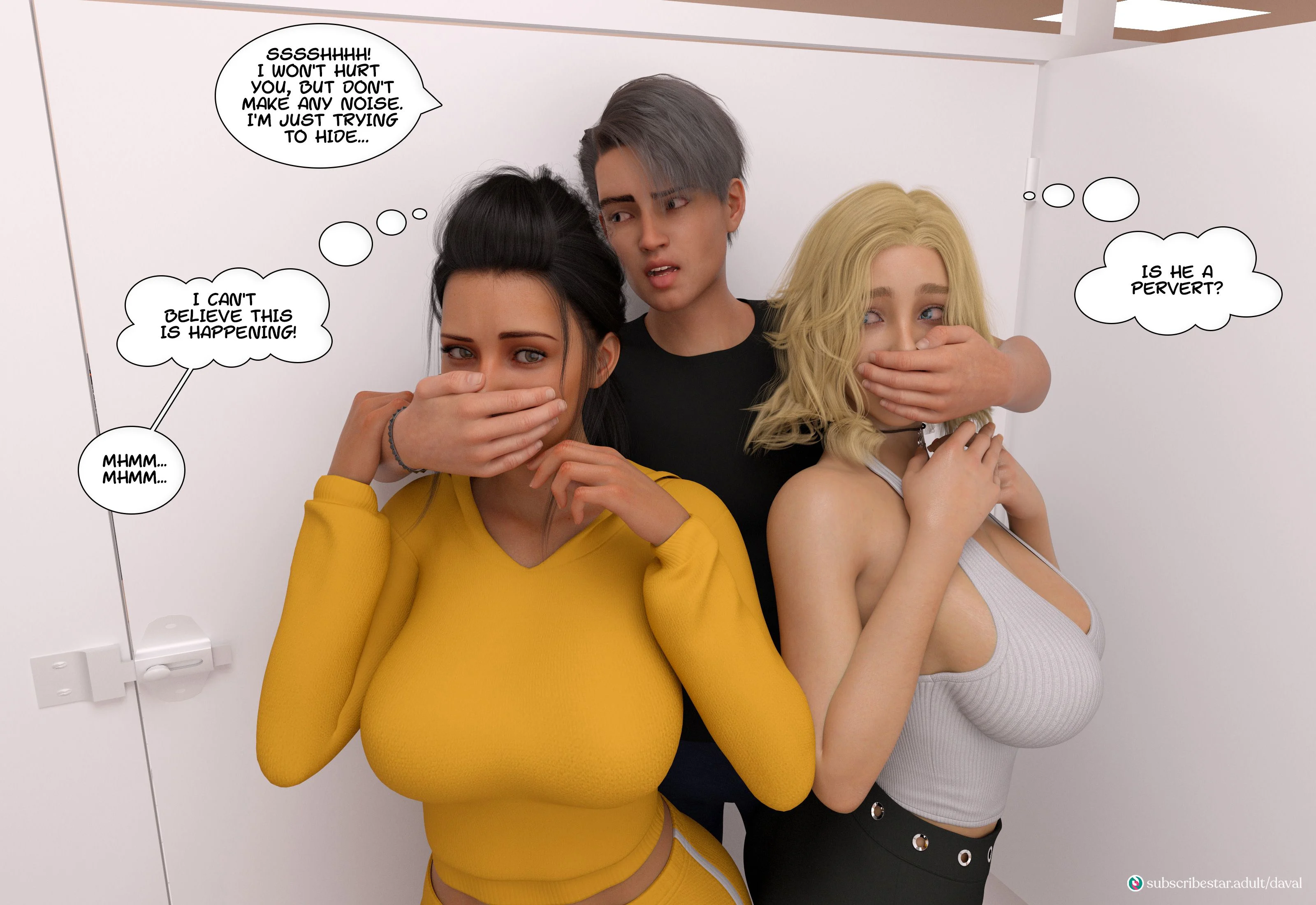 Immoral Desires [Daval3D] - Chapter 5 — Page 134