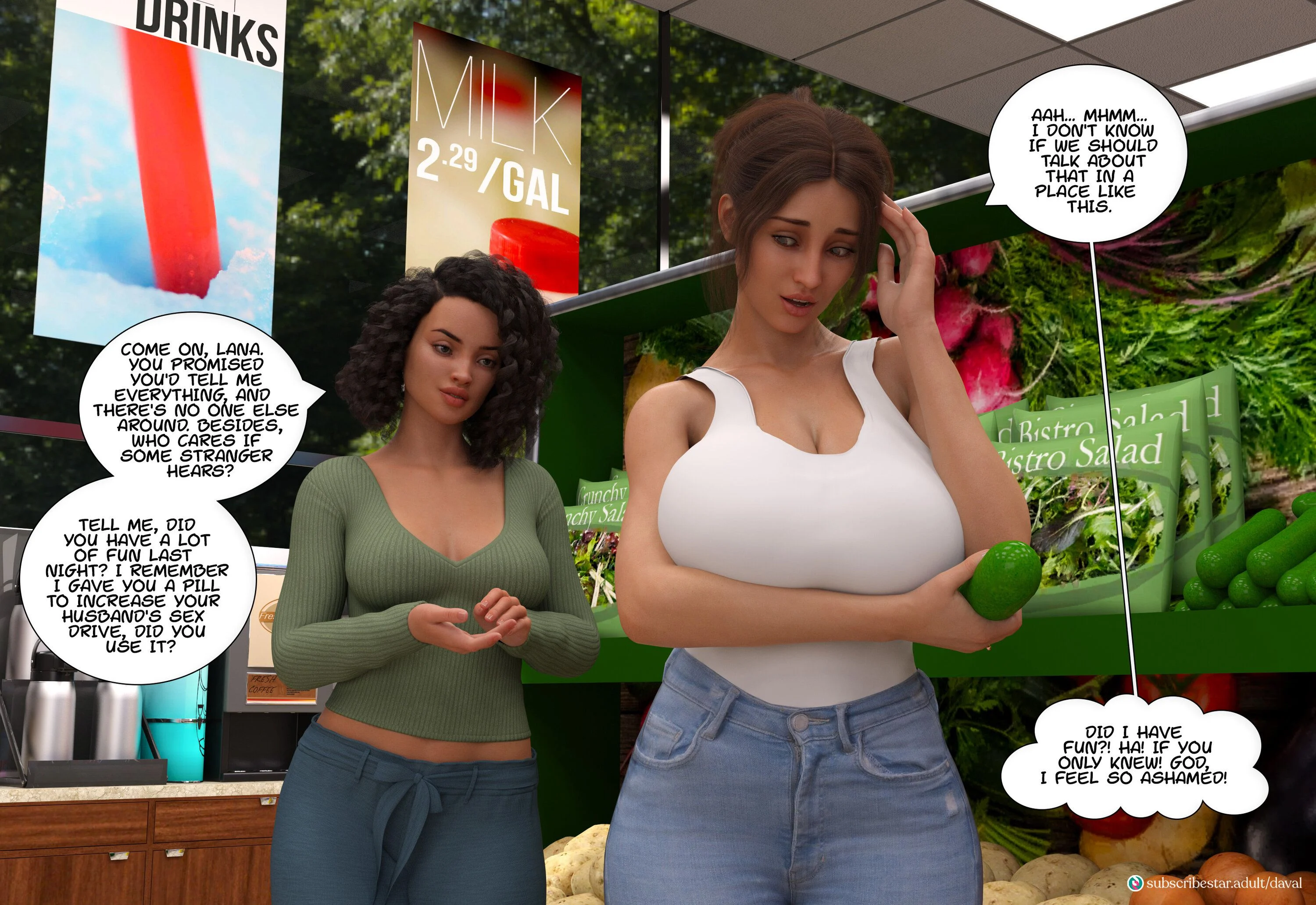 Immoral Desires [Daval3D] - Chapter 5 — Page 15