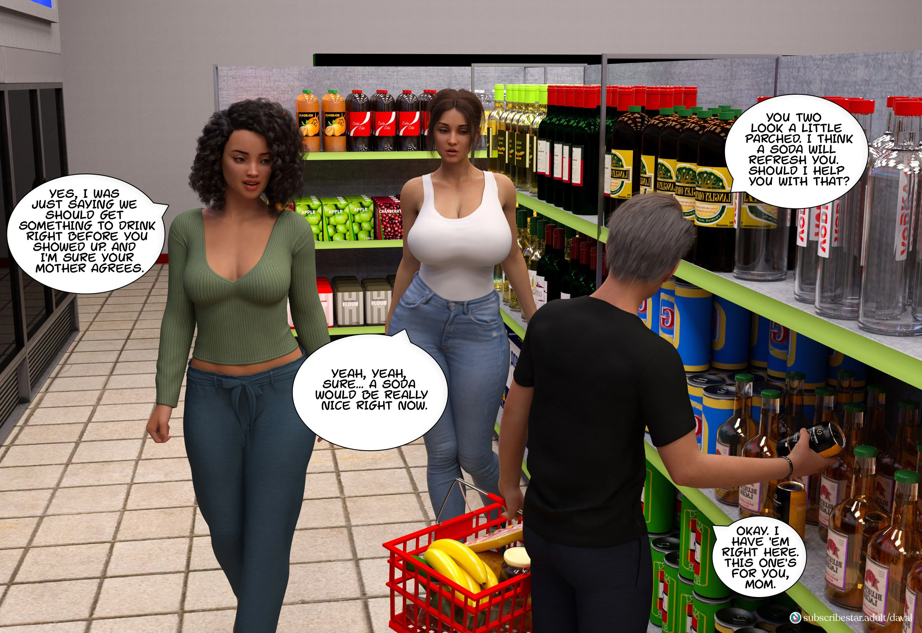 Immoral Desires [Daval3D] - Chapter 5 — Page 22