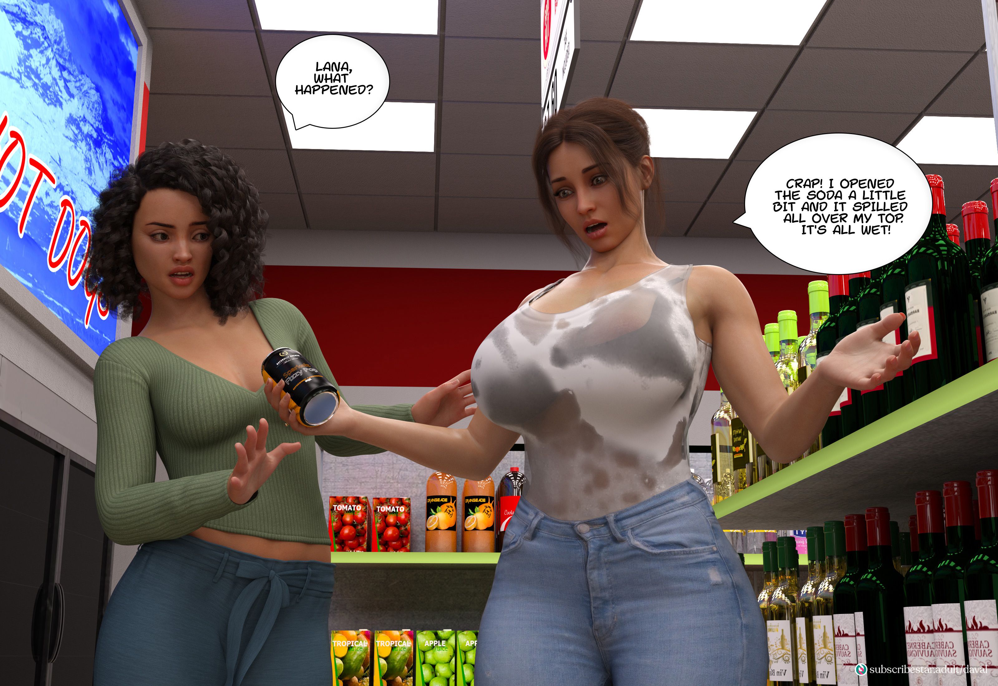 Immoral Desires [Daval3D] - Chapter 5 — Page 23