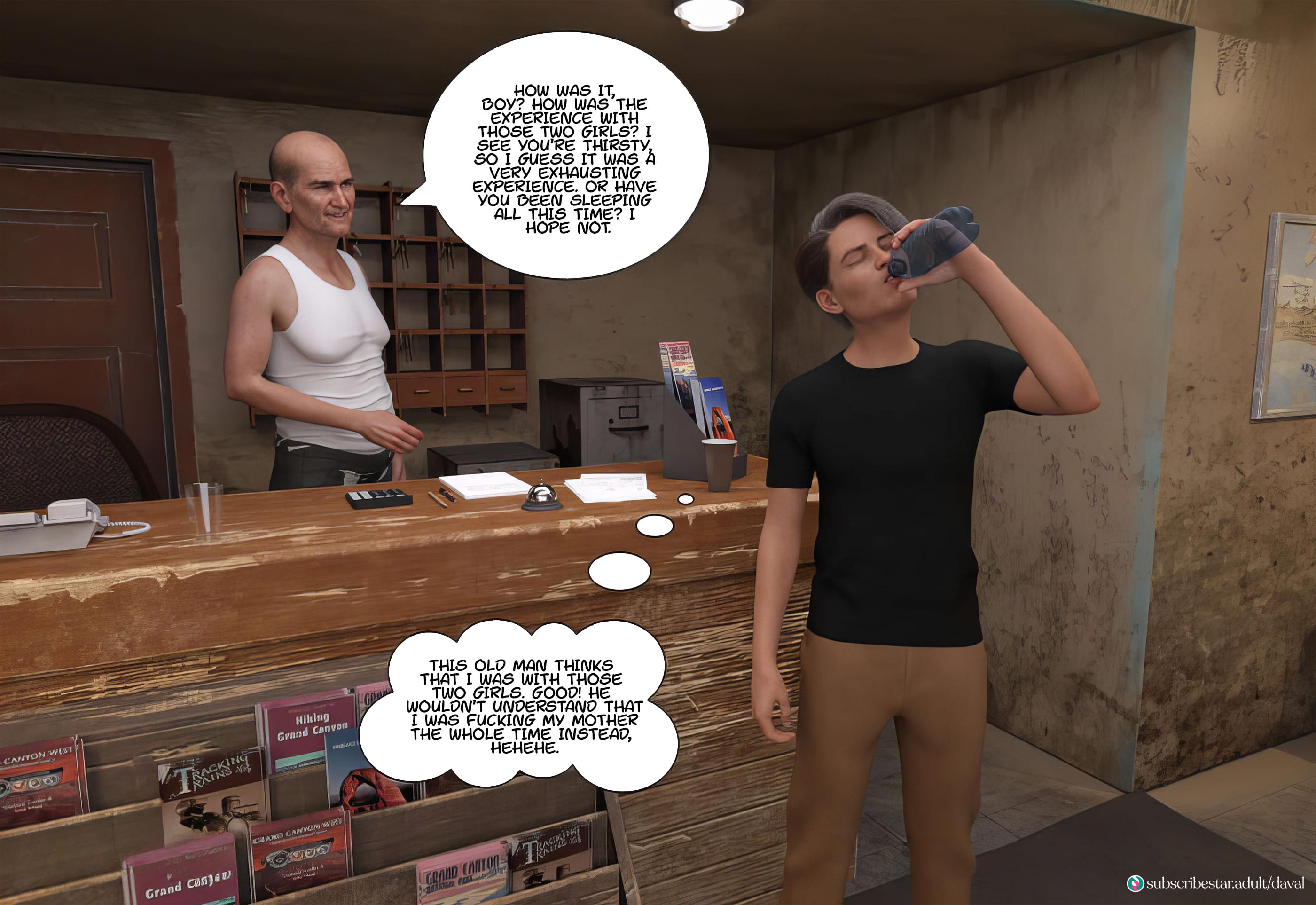 Immoral Desires [Daval3D] - Chapter 13 — Page 133