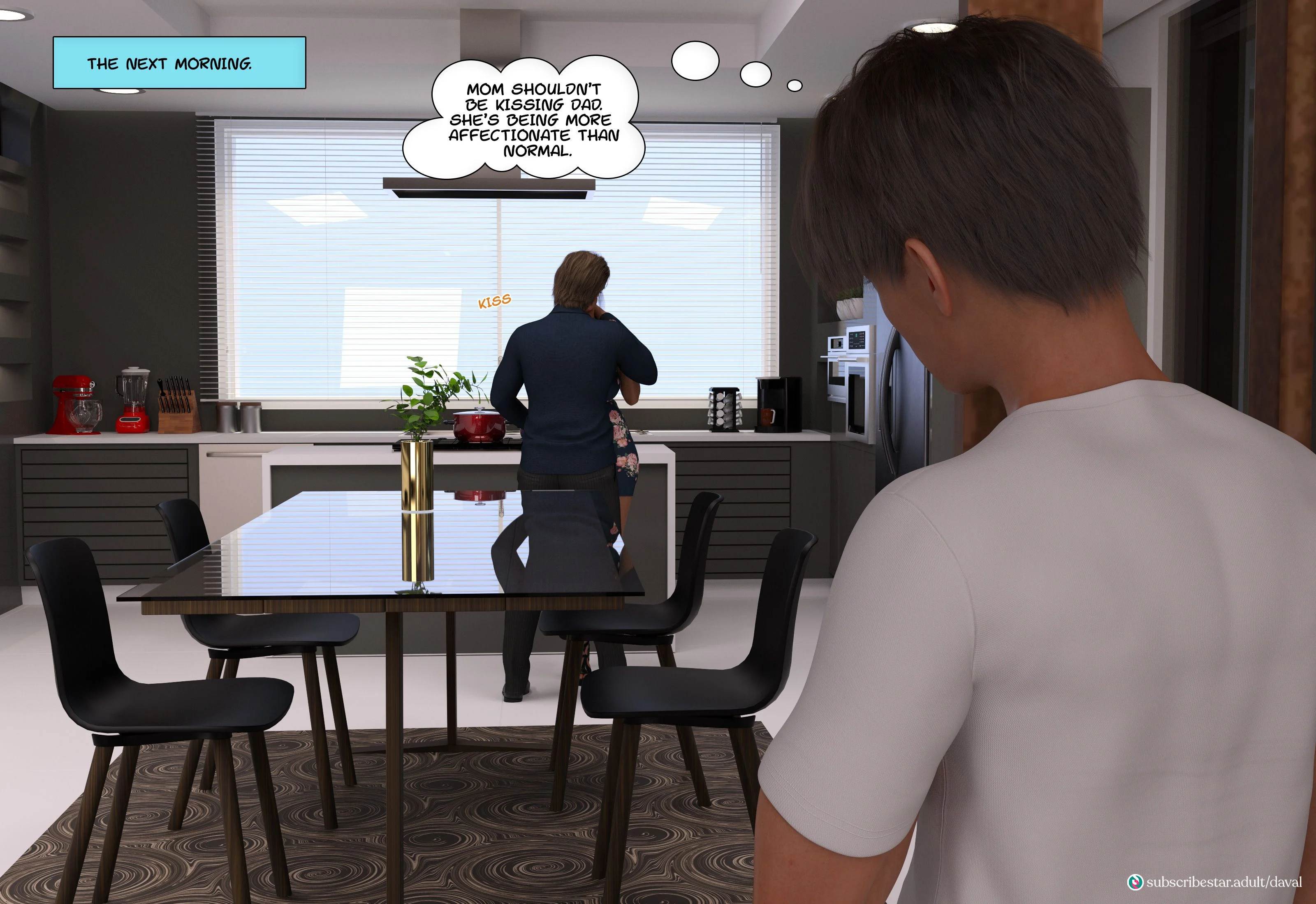 Immoral Desires [Daval3D] - Chapter 3 — Page 13