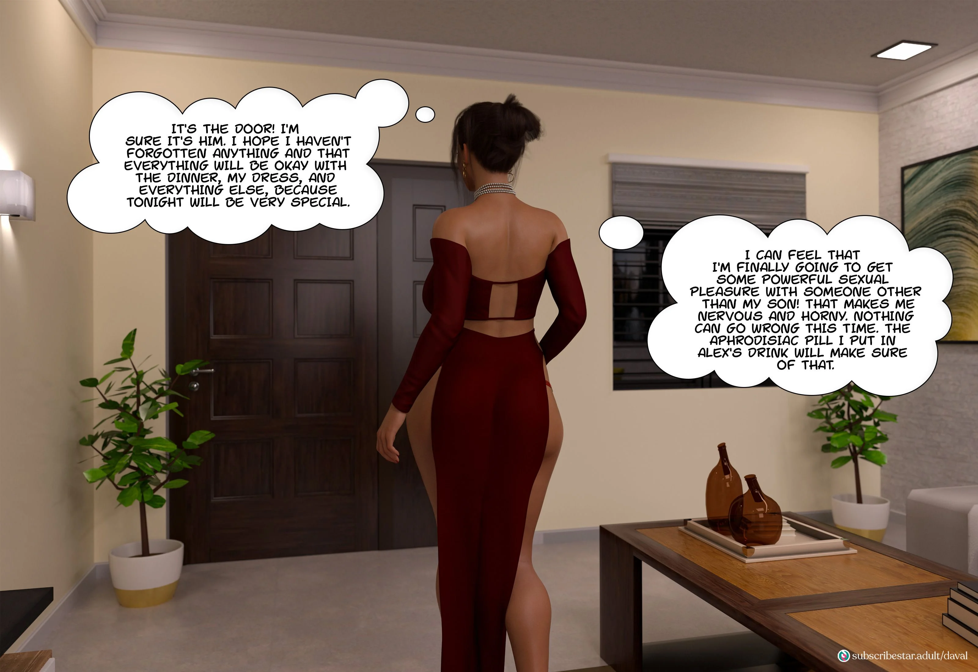 Immoral Desires [Daval3D] - Chapter 3 — Page 46
