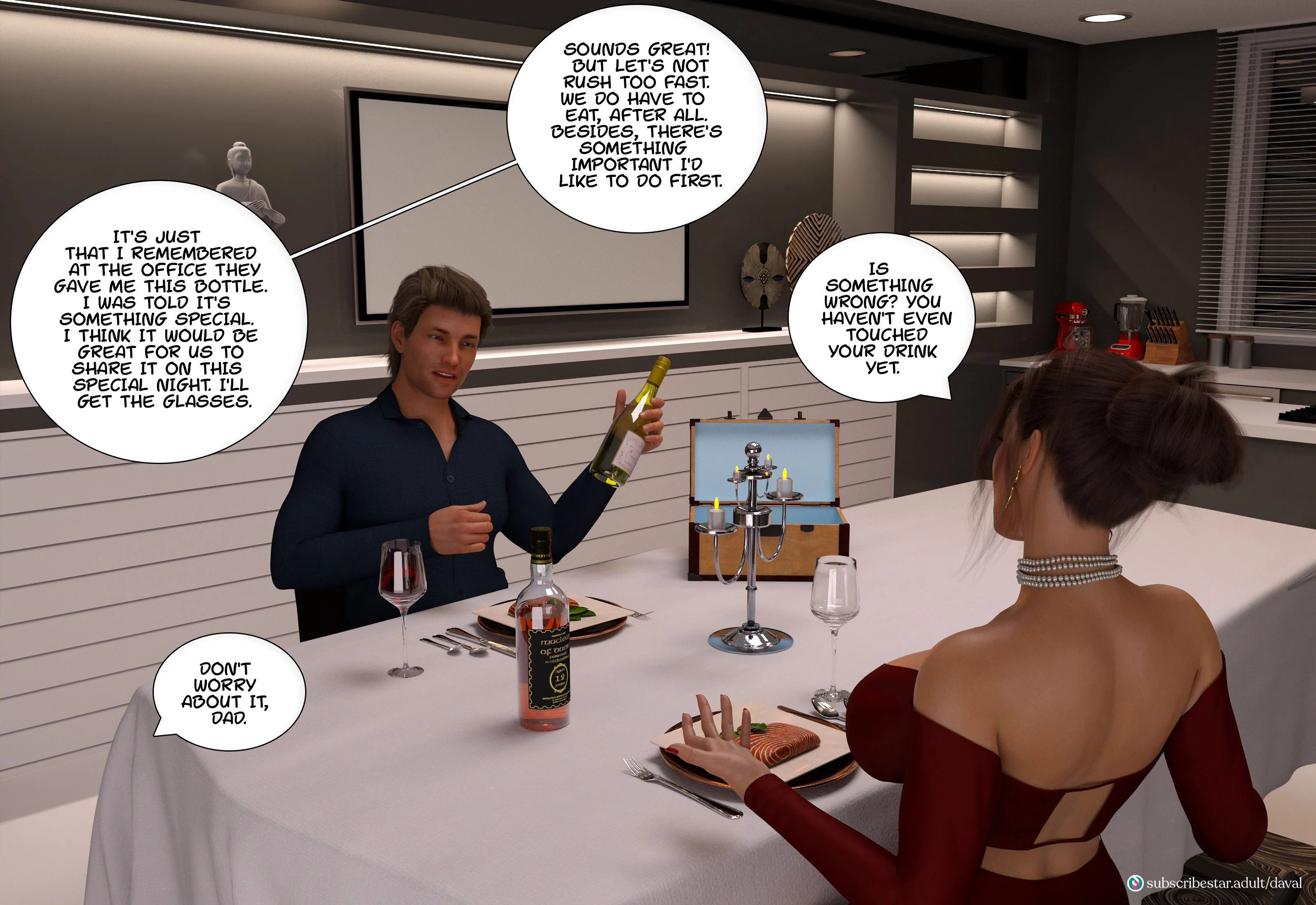 Immoral Desires [Daval3D] - Chapter 3 — Page 52