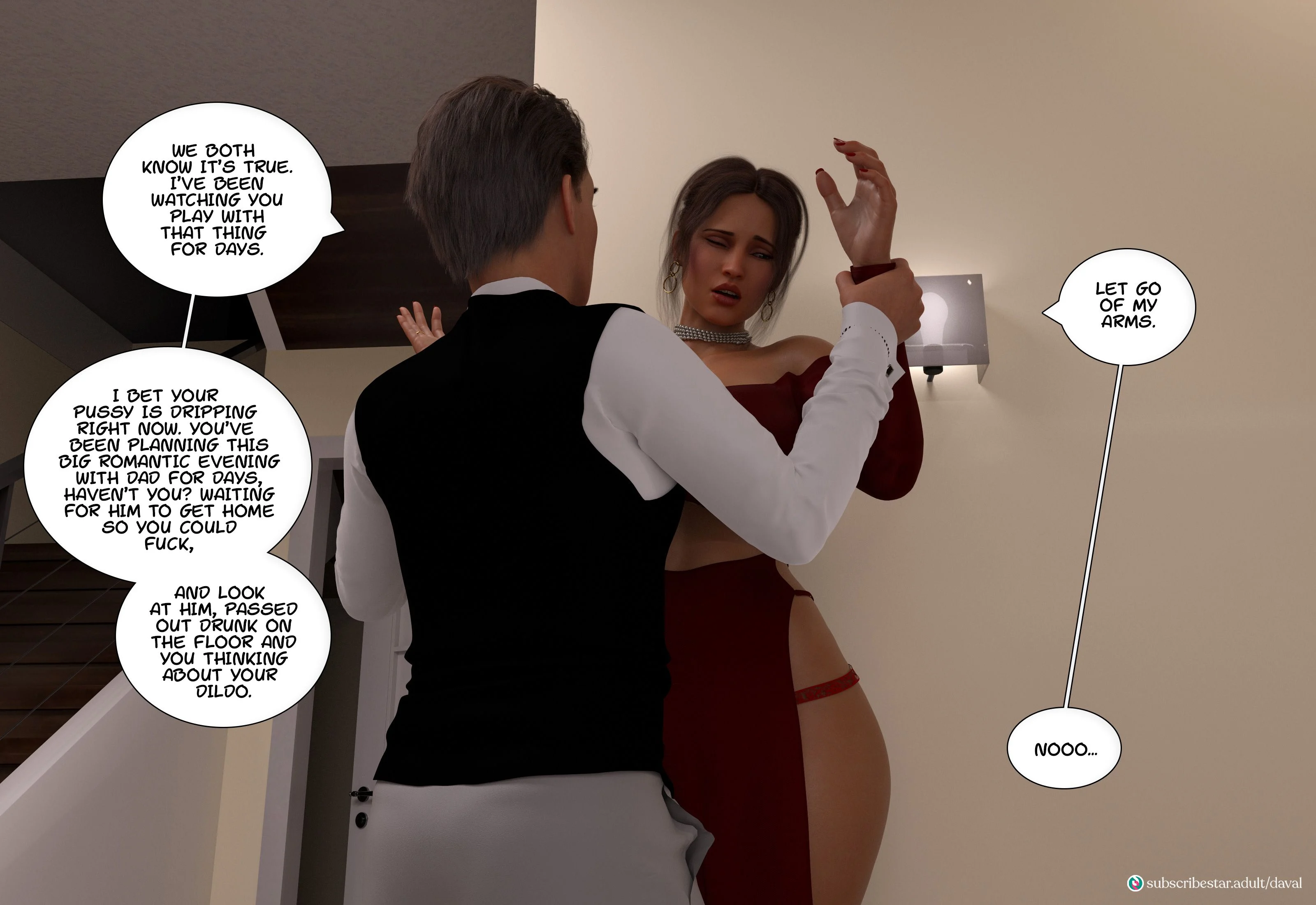 Immoral Desires [Daval3D] - Chapter 3 — Page 61