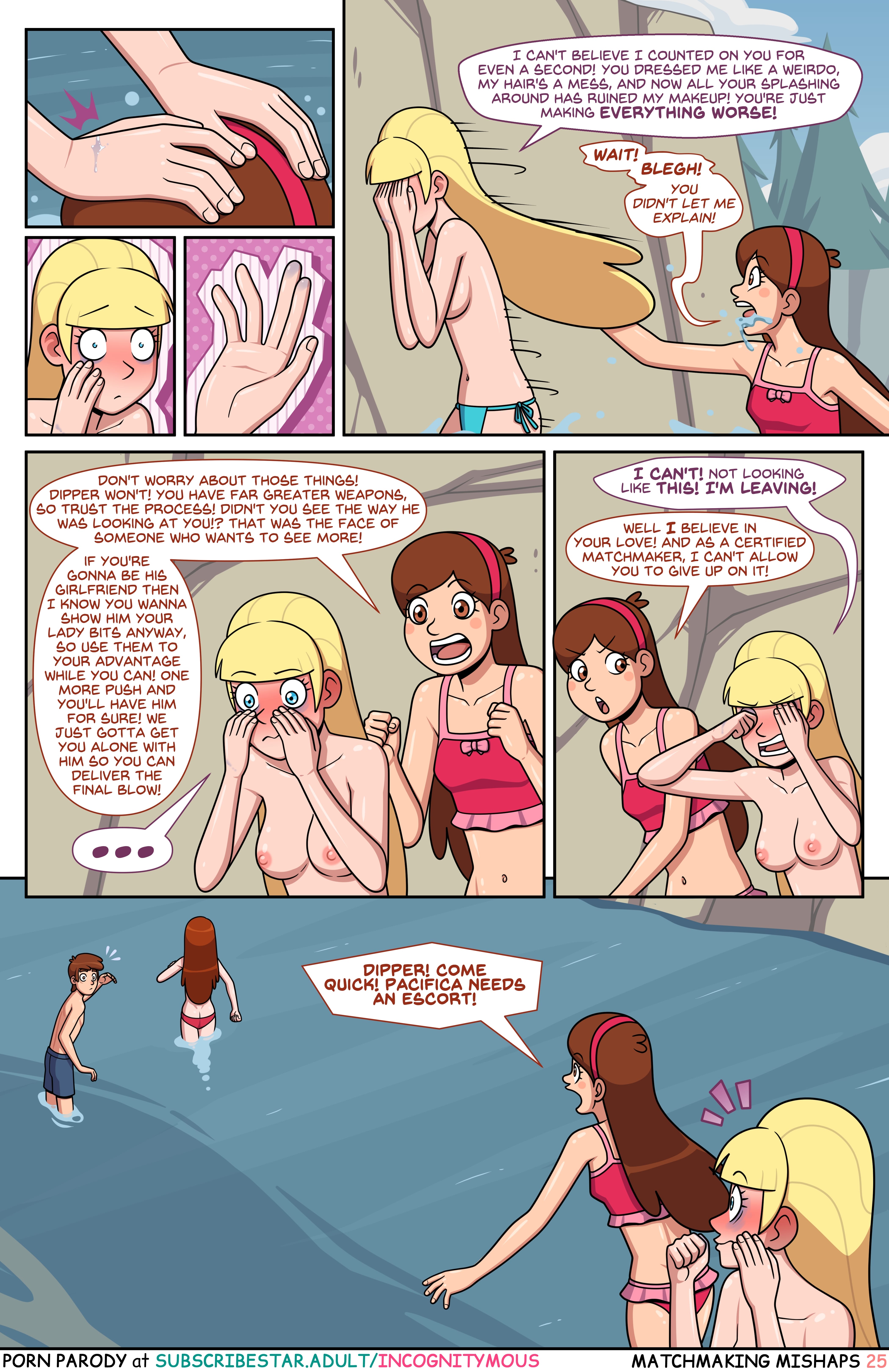 Matchmaking Mishaps (Gravity Falls) [Incognitymous] - Chapter 1 — Page 25
