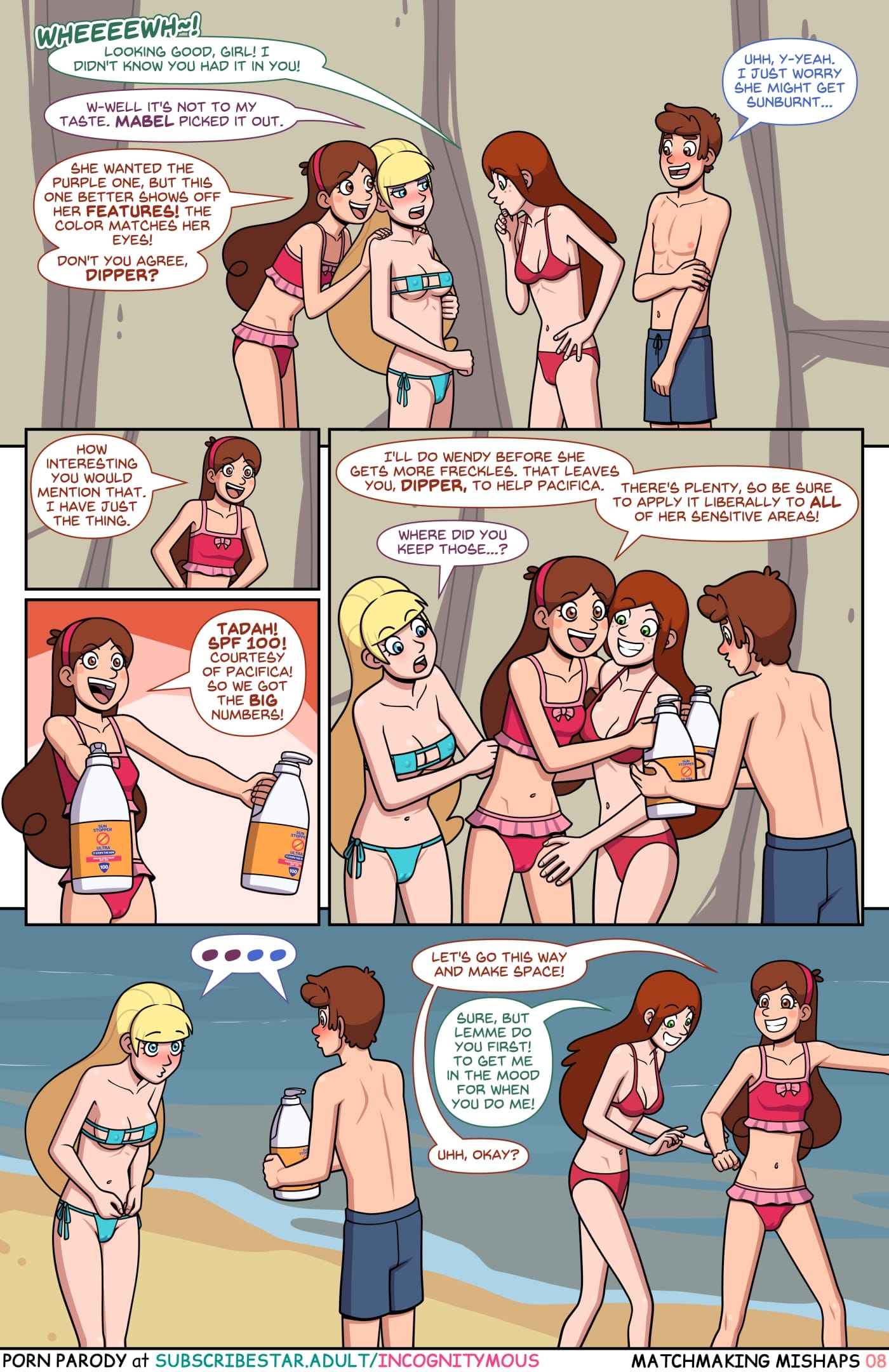 Matchmaking Mishaps (Gravity Falls) [Incognitymous] - Chapter 1 — Page 8
