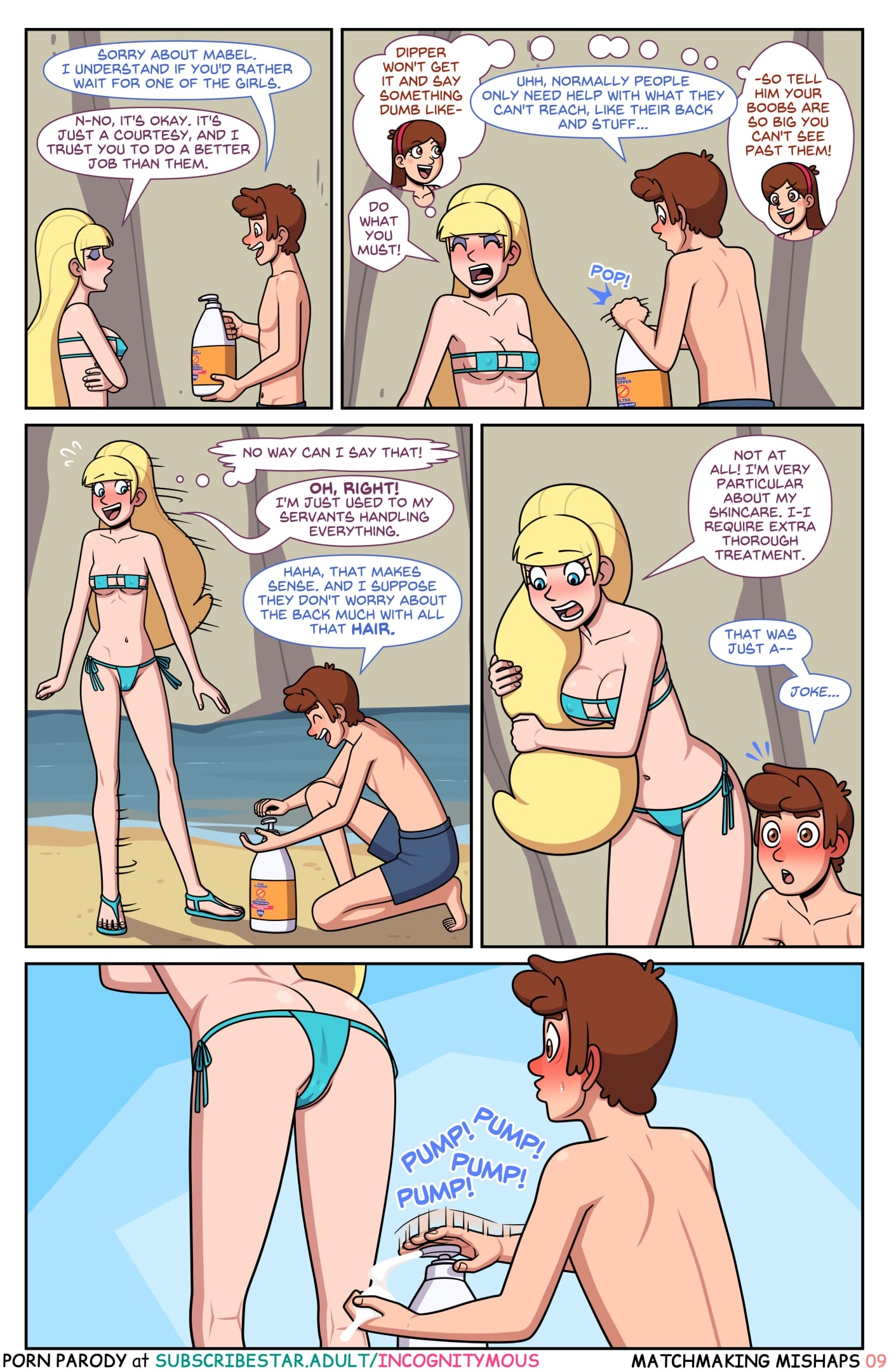 Matchmaking Mishaps (Gravity Falls) [Incognitymous] - Chapter 1 — Page 9