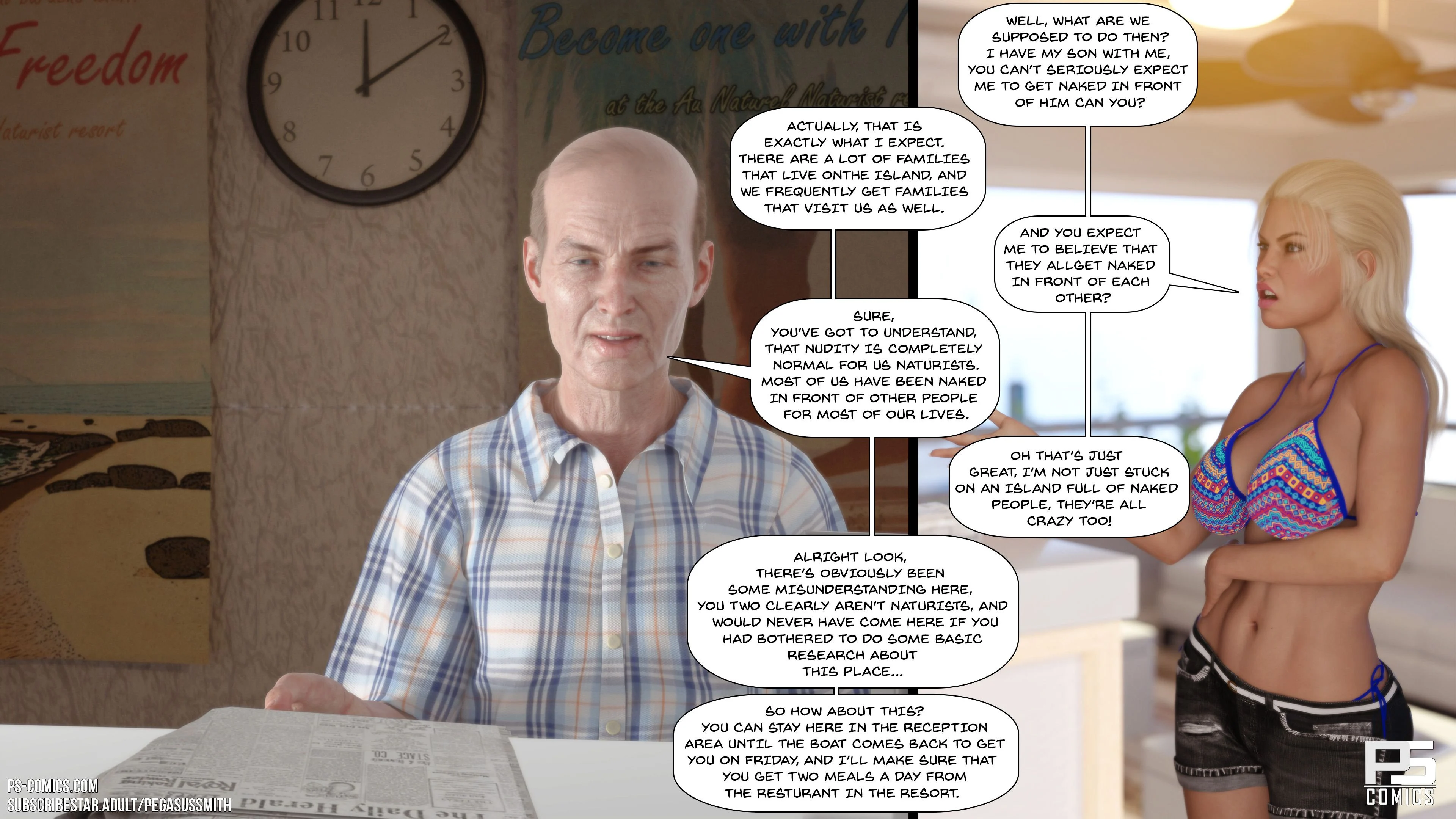 Au Naturel [Pegasus Smith] - Chapter 1 — Page 26