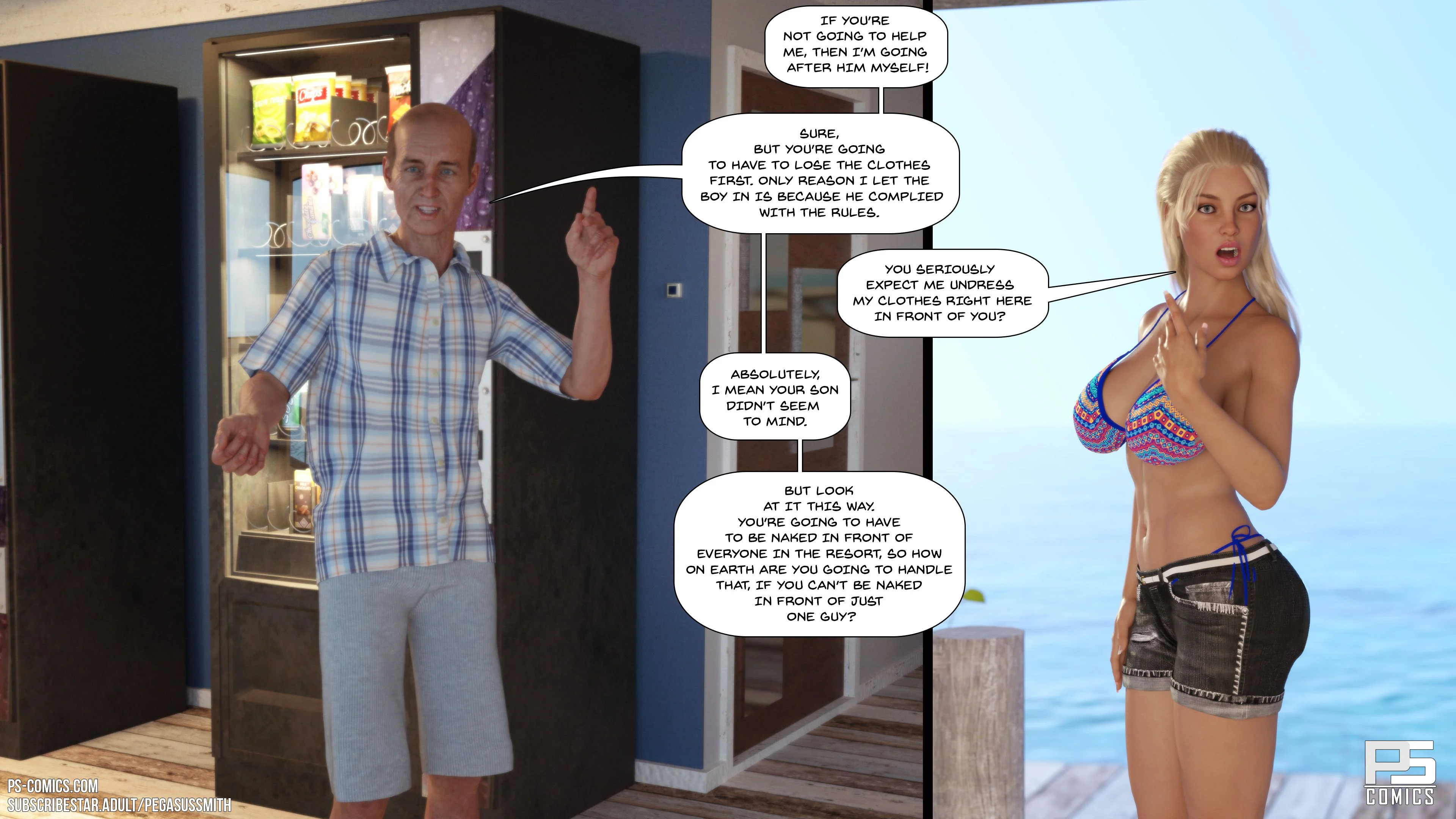 Au Naturel [Pegasus Smith] - Chapter 1 — Page 34