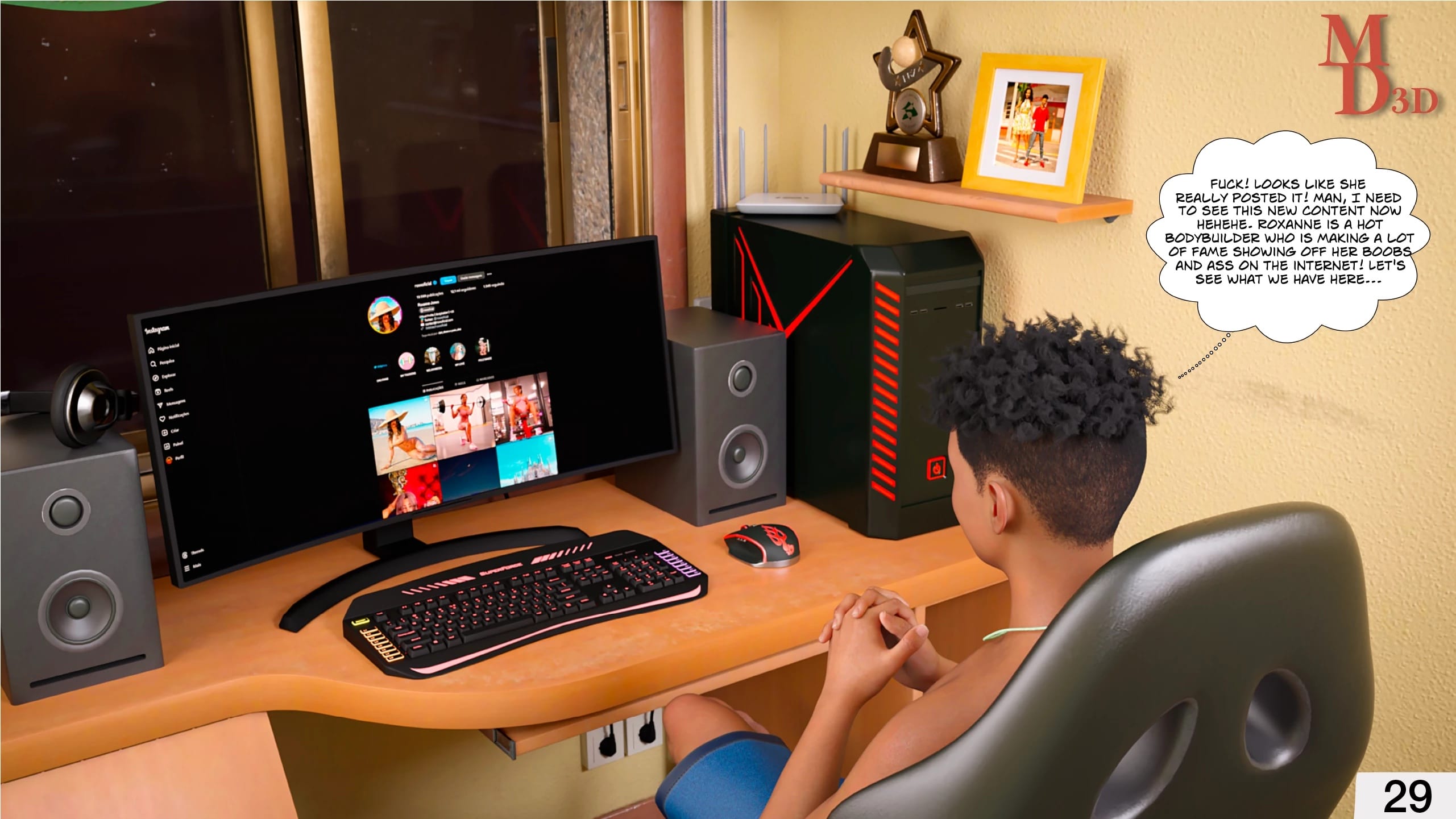 Forbidden Love [Magic Dragon 3D] - Chapter 1 — Page 34