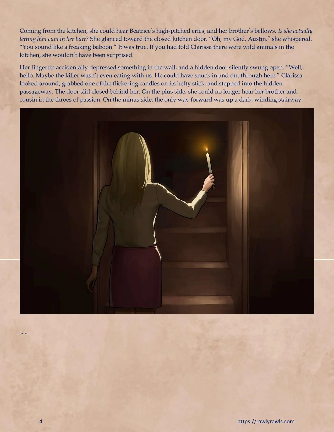 Murder At Palmer Lodge [Laimov , RawlyRawls] - Chapter 7 — Page 4