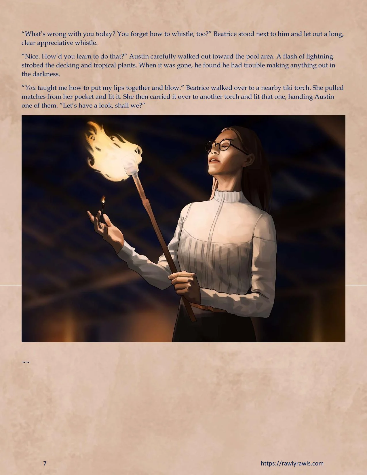 Murder At Palmer Lodge [Laimov , RawlyRawls] - Chapter 7 — Page 7