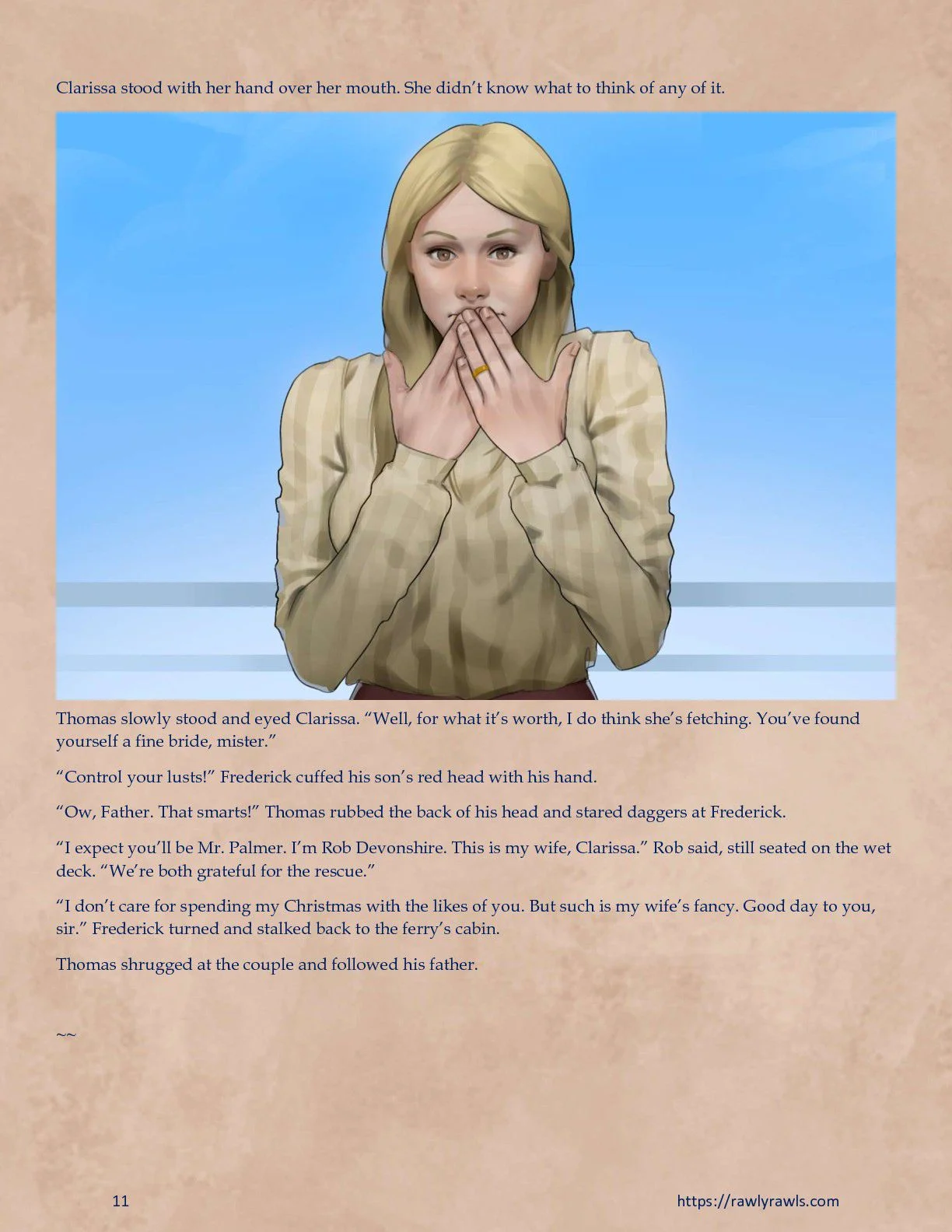 Murder At Palmer Lodge [Laimov , RawlyRawls] - Chapter 2 — Page 11