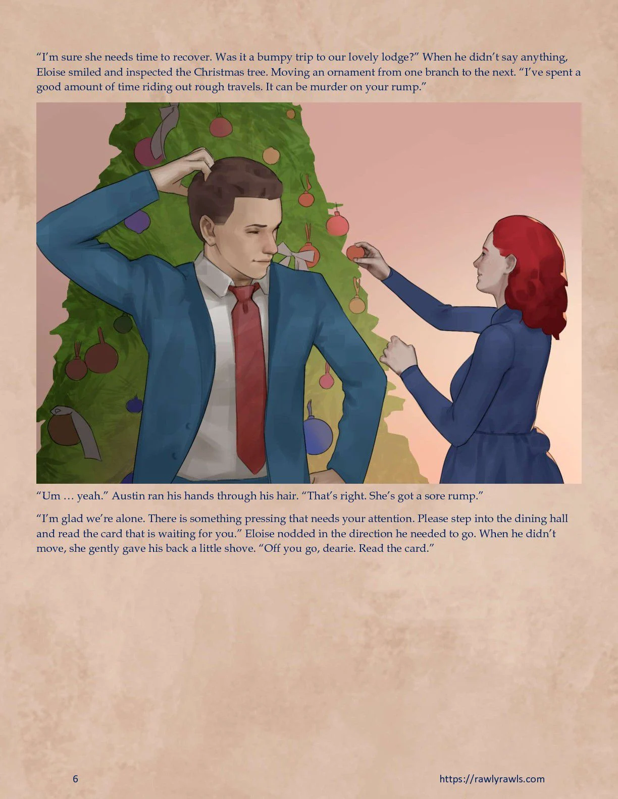 Murder At Palmer Lodge [Laimov , RawlyRawls] - Chapter 2 — Page 6