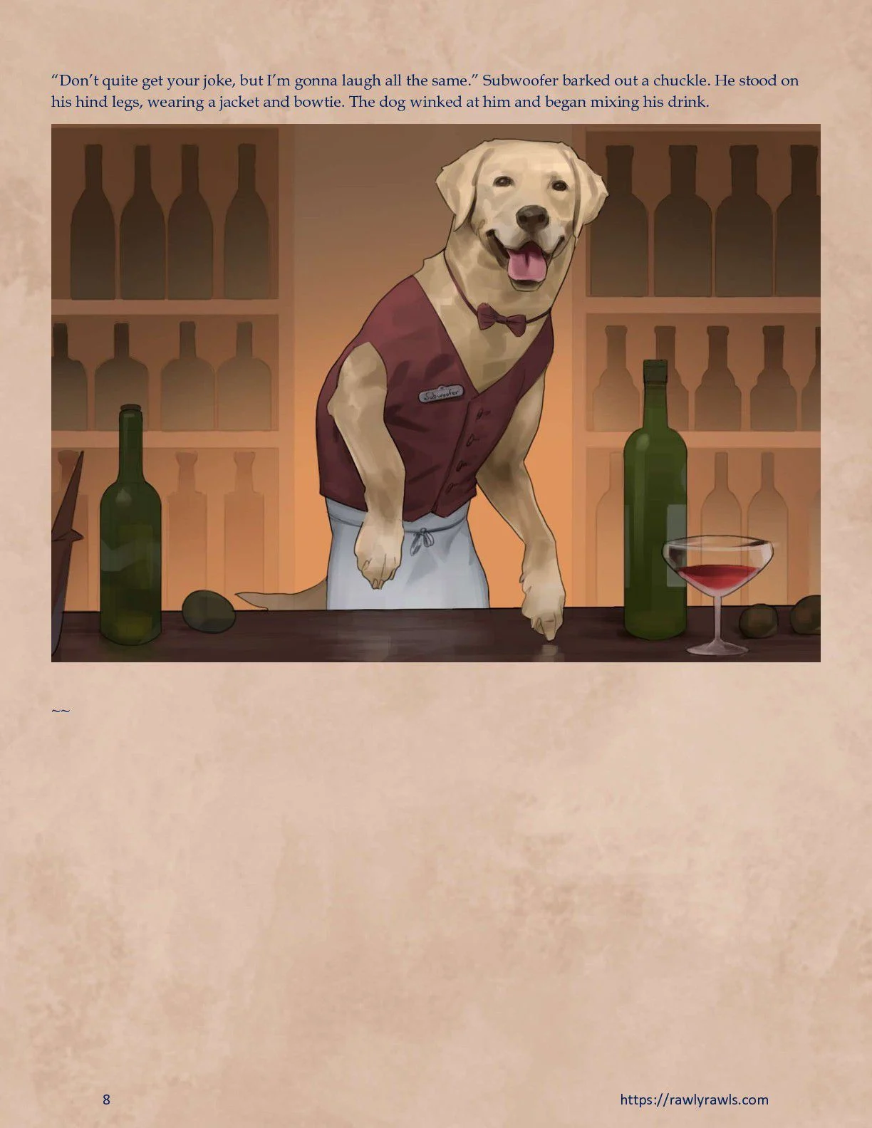 Murder At Palmer Lodge [Laimov , RawlyRawls] - Chapter 2 — Page 8