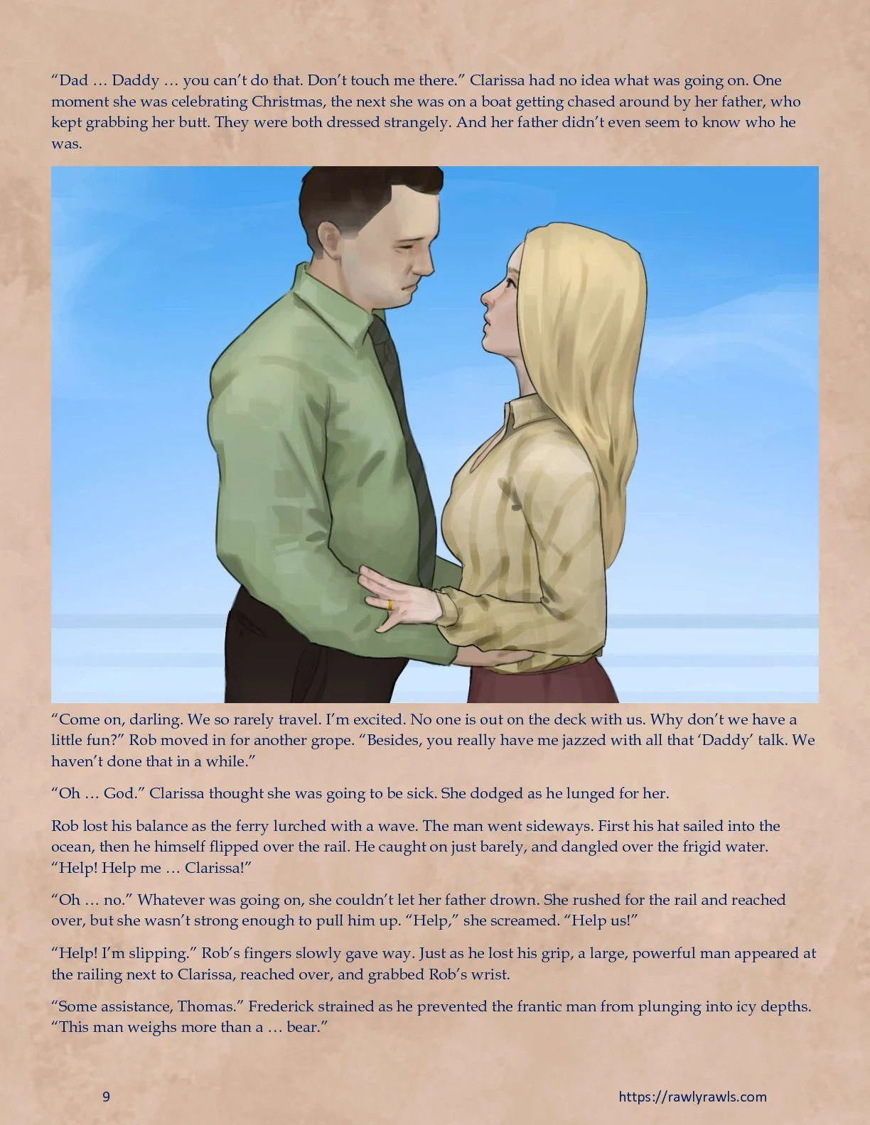 Murder At Palmer Lodge [Laimov , RawlyRawls] - Chapter 2 — Page 9