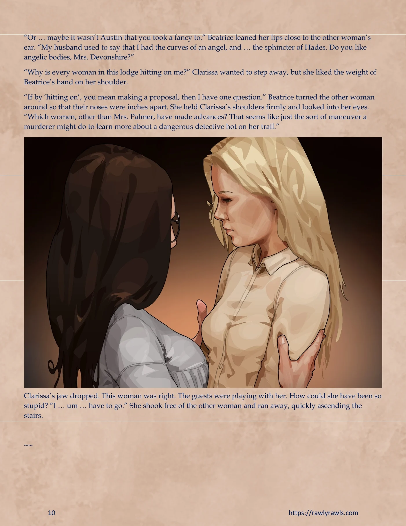 Murder At Palmer Lodge [Laimov , RawlyRawls] - Chapter 11 — Page 10