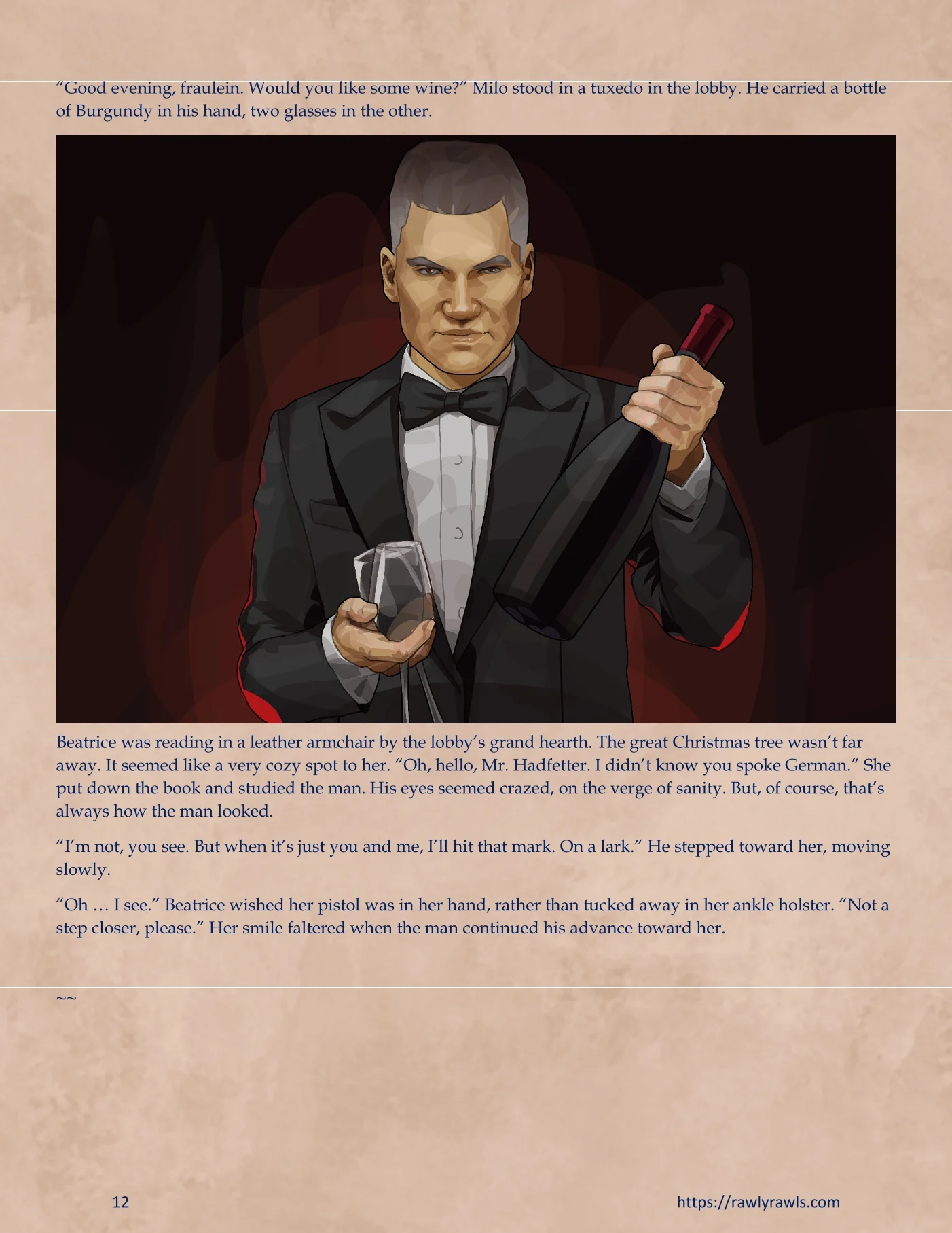 Murder At Palmer Lodge [Laimov , RawlyRawls] - Chapter 11 — Page 12