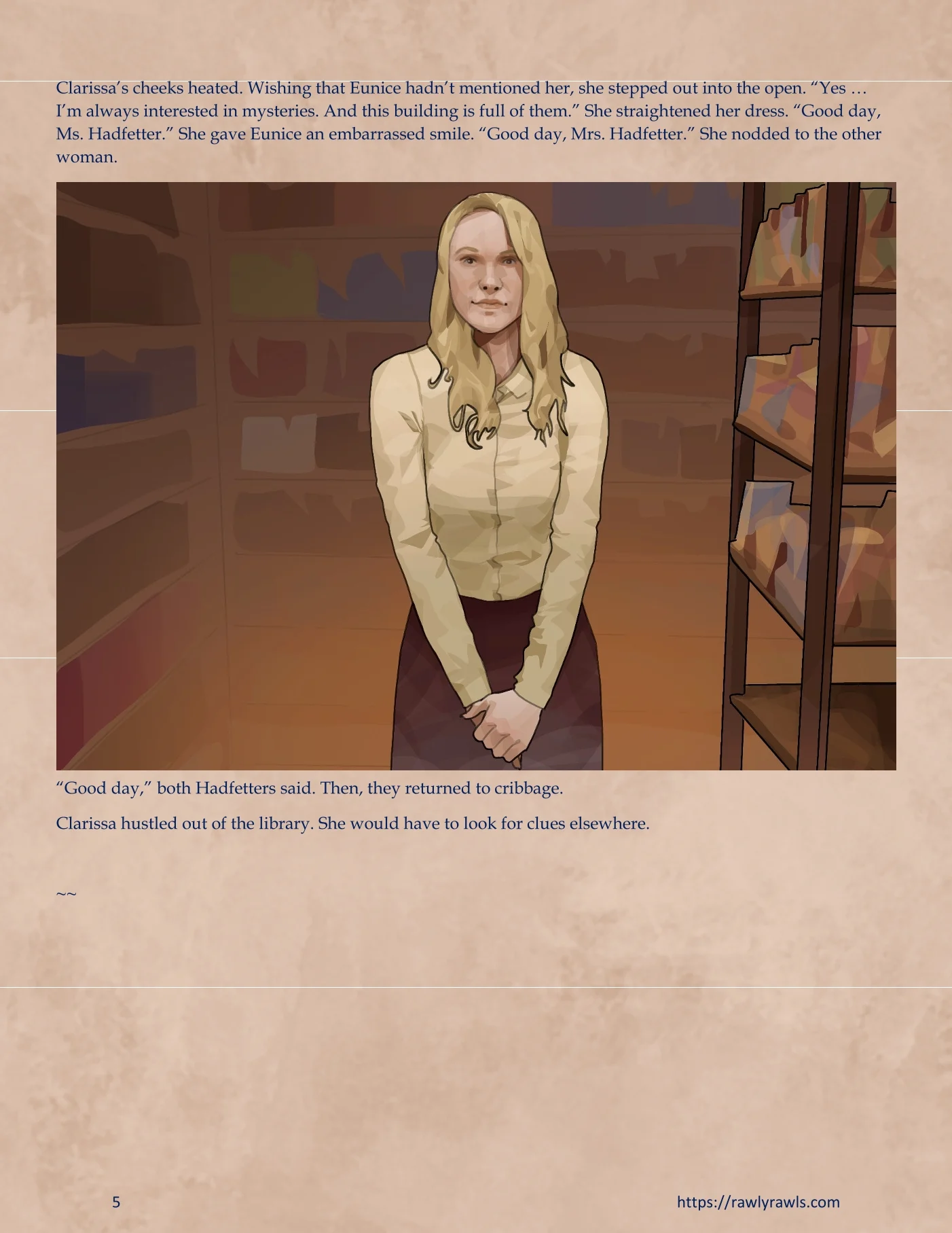 Murder At Palmer Lodge [Laimov , RawlyRawls] - Chapter 11 — Page 5