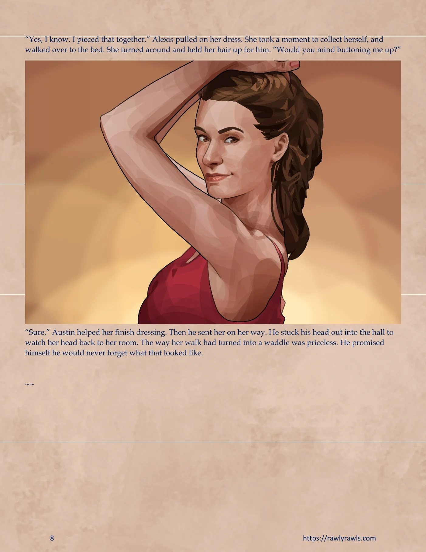 Murder At Palmer Lodge [Laimov , RawlyRawls] - Chapter 11 — Page 8