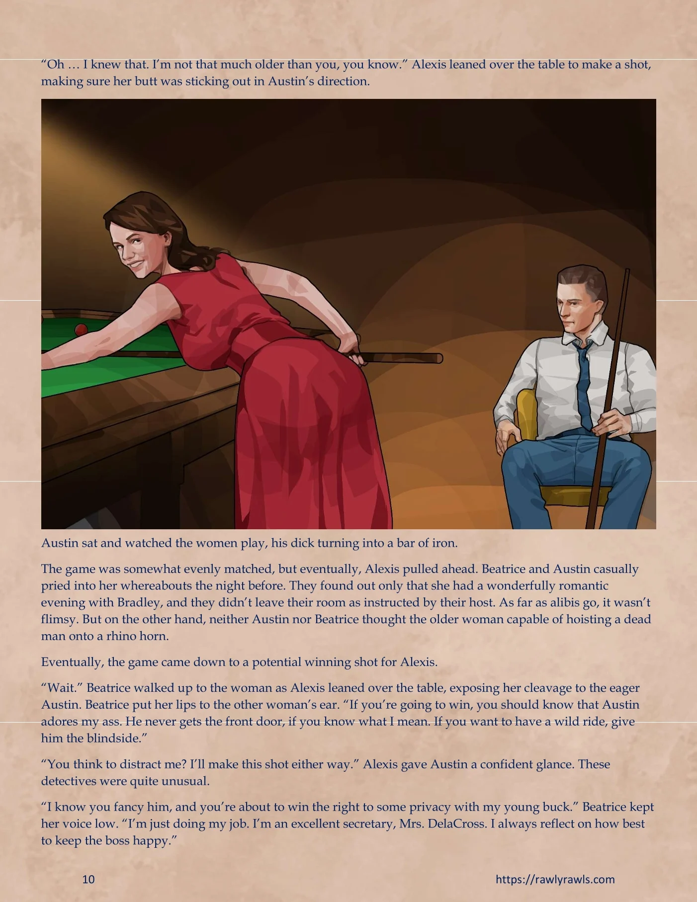 Murder At Palmer Lodge [Laimov , RawlyRawls] - Chapter 10 — Page 10