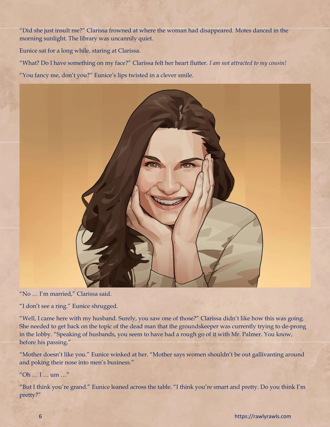 Murder At Palmer Lodge [Laimov , RawlyRawls] - Chapter 10 — Page 6