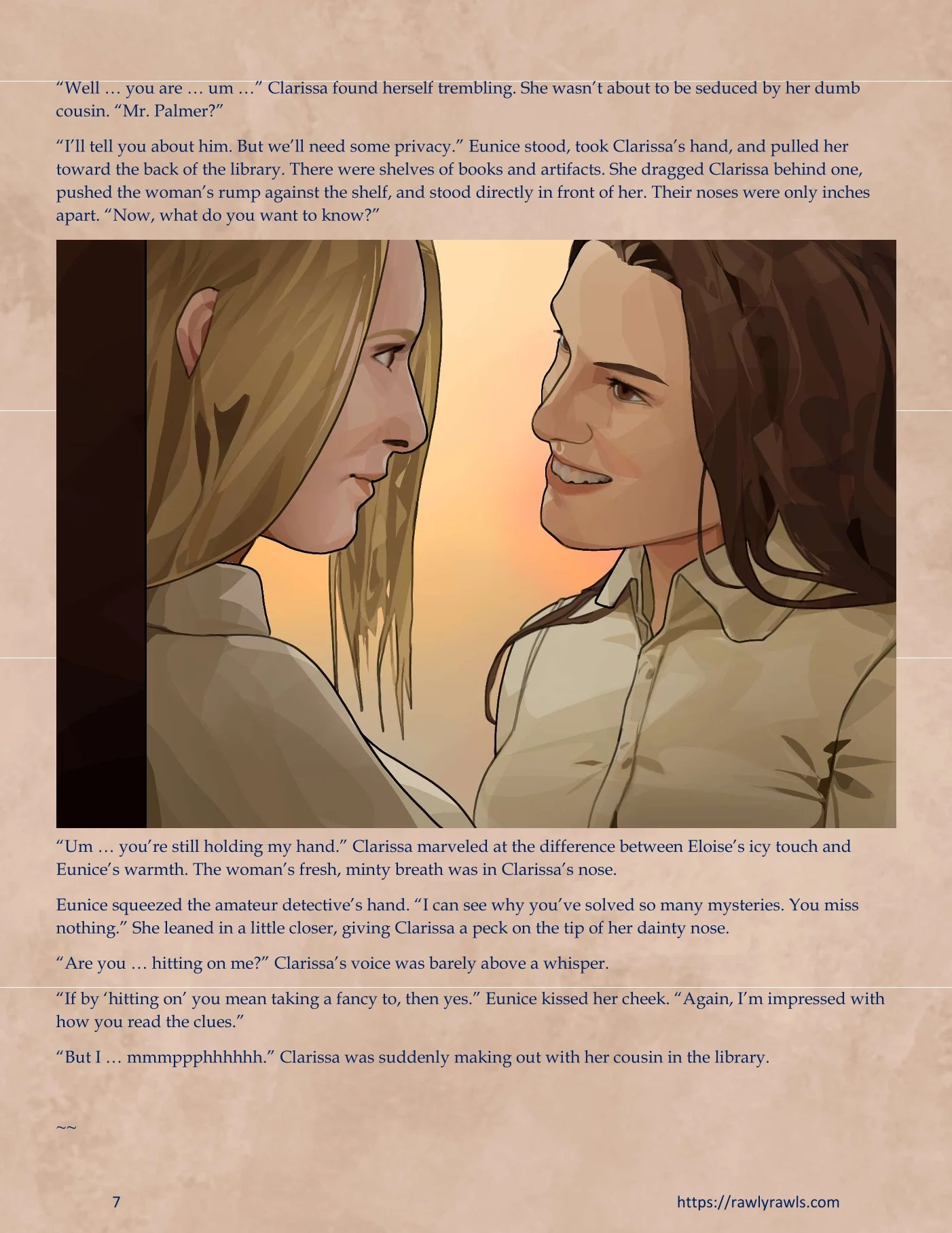 Murder At Palmer Lodge [Laimov , RawlyRawls] - Chapter 10 — Page 7