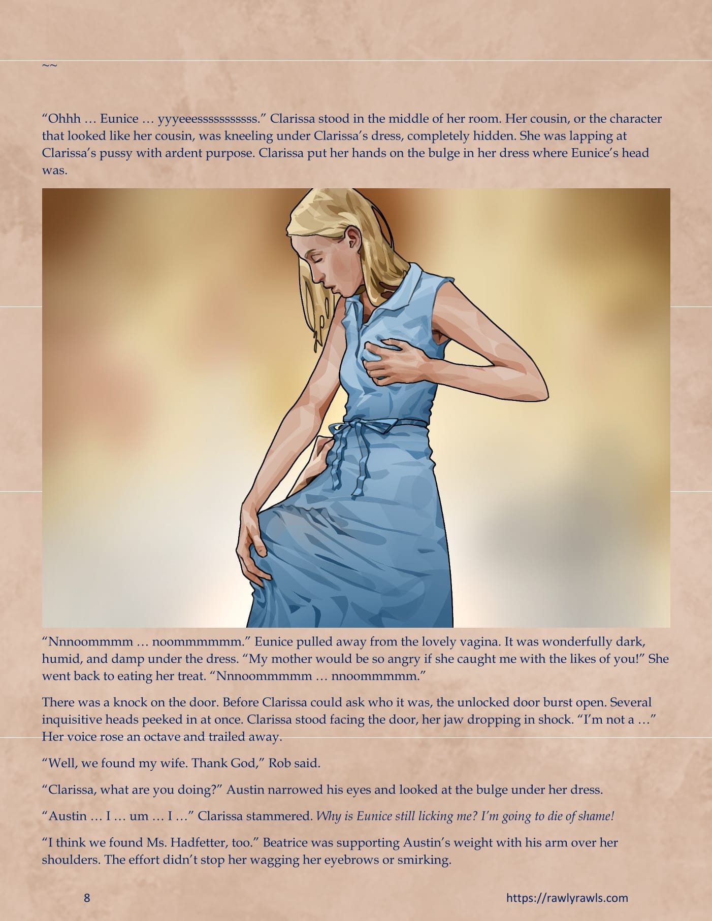 Murder At Palmer Lodge [Laimov , RawlyRawls] - Chapter 12 — Page 8