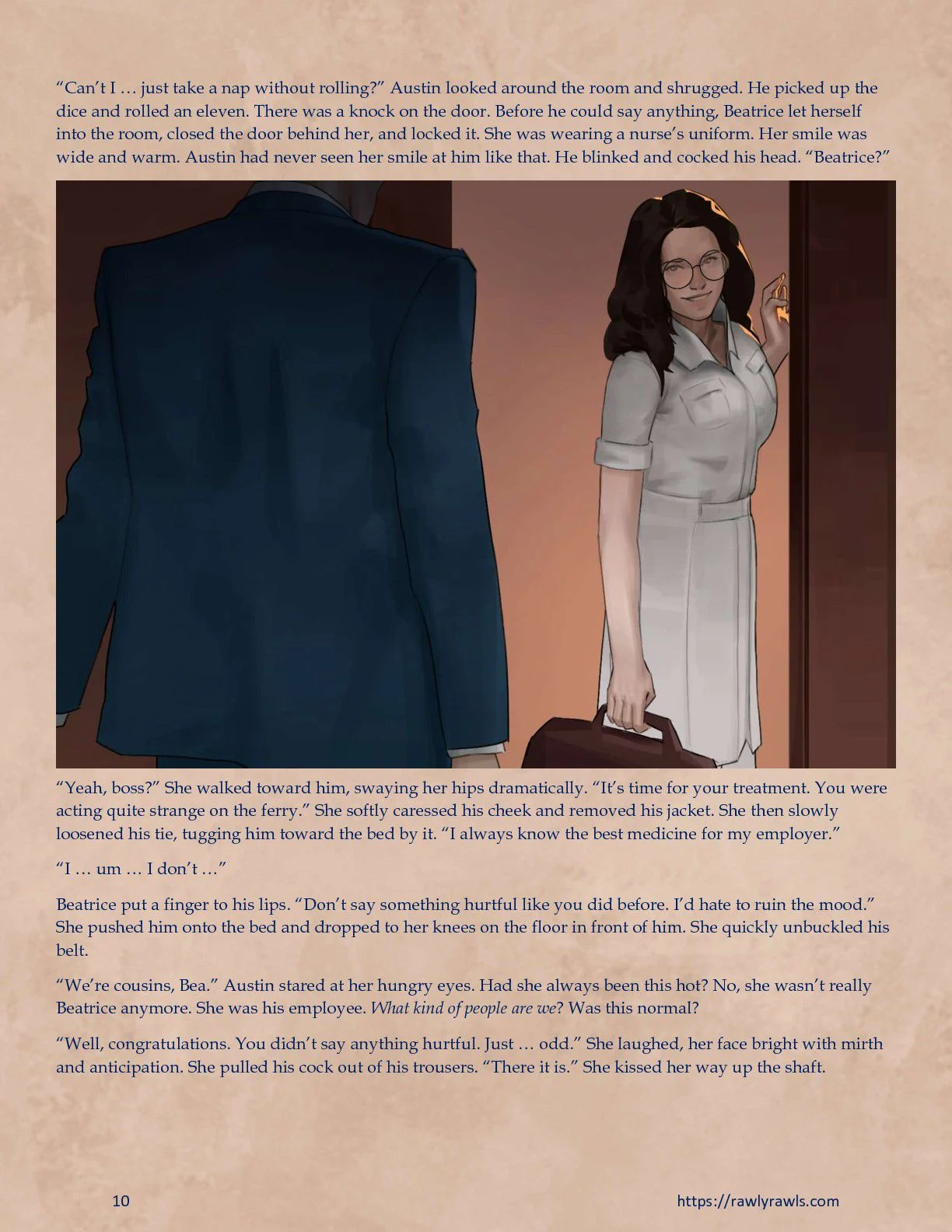 Murder At Palmer Lodge [Laimov , RawlyRawls] - Chapter 1 — Page 10