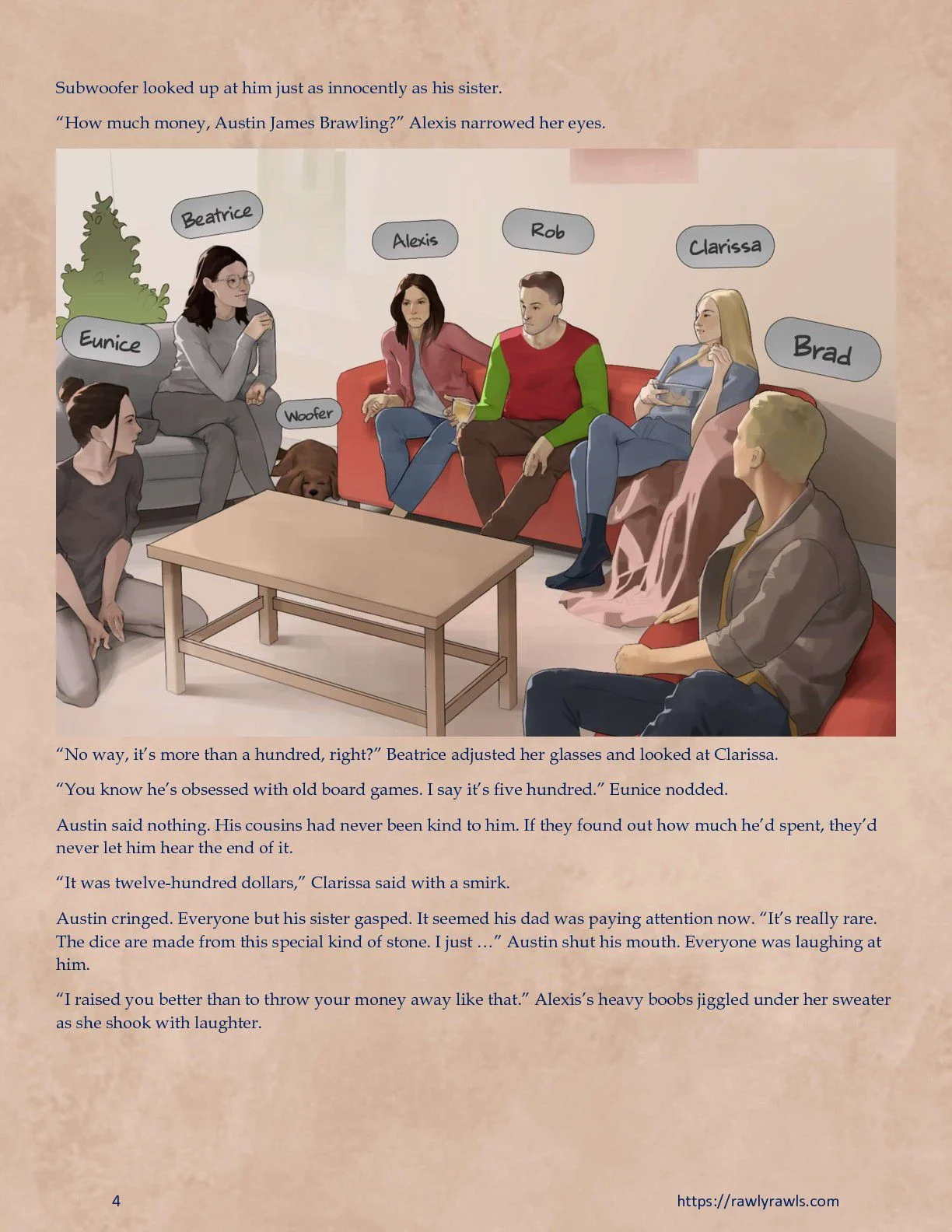 Murder At Palmer Lodge [Laimov , RawlyRawls] - Chapter 1 — Page 4