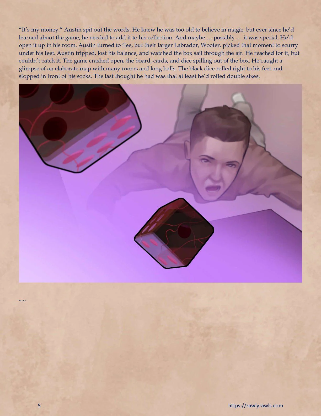 Murder At Palmer Lodge [Laimov , RawlyRawls] - Chapter 1 — Page 5