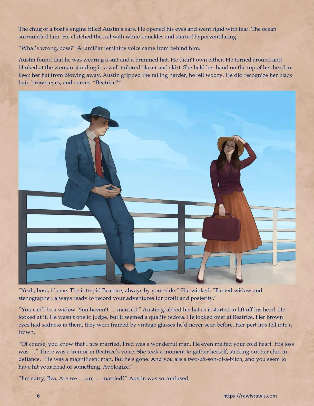 Murder At Palmer Lodge [Laimov , RawlyRawls] - Chapter 1 — Page 6