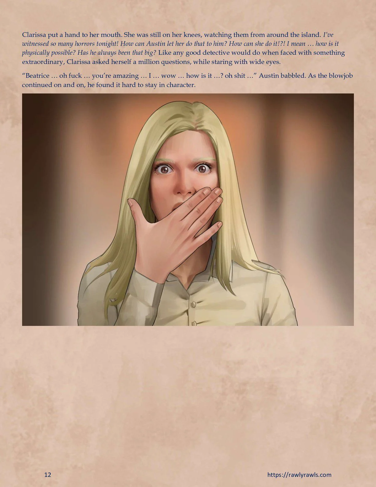 Murder At Palmer Lodge [Laimov , RawlyRawls] - Chapter 6 — Page 12