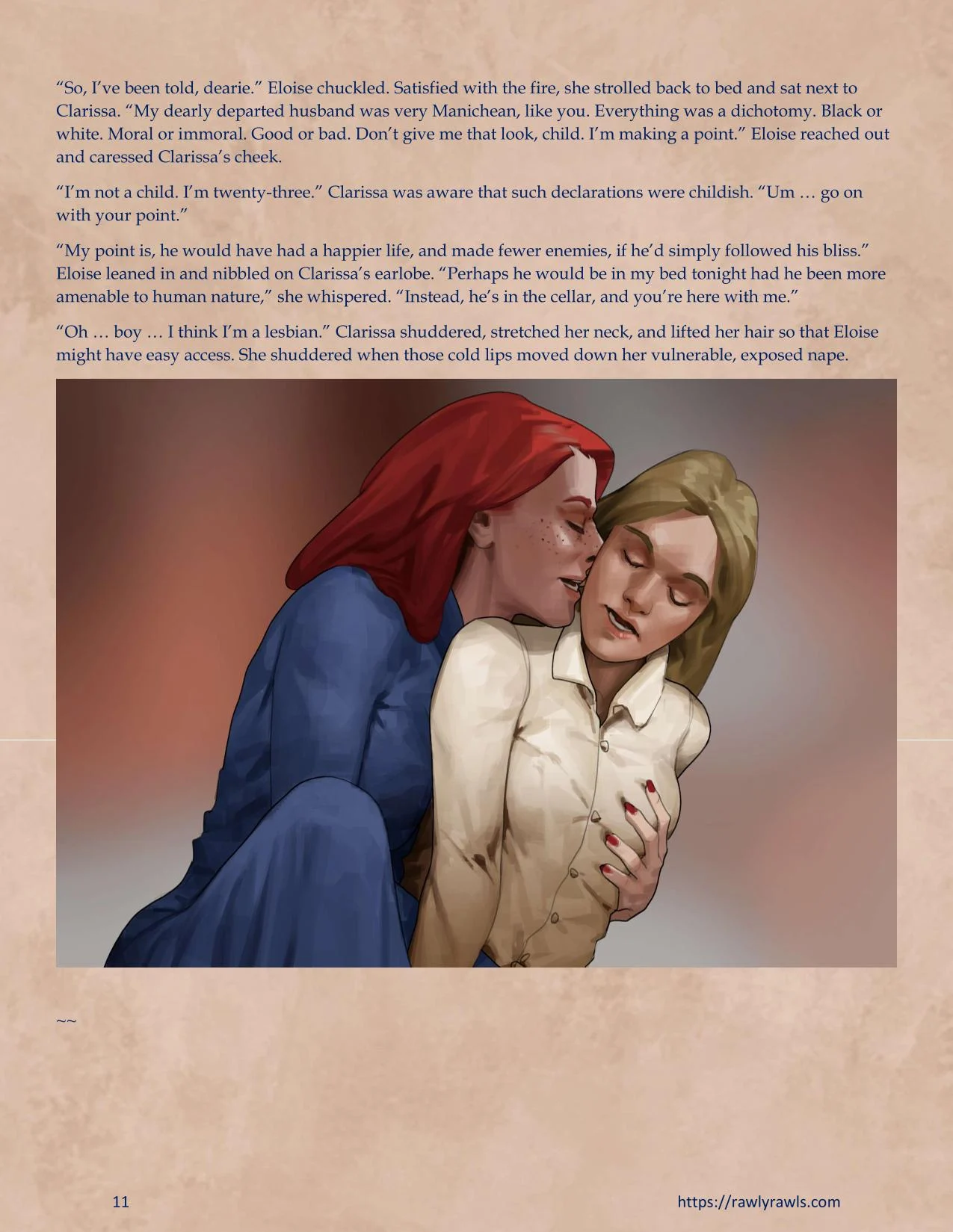 Murder At Palmer Lodge [Laimov , RawlyRawls] - Chapter 8 — Page 11