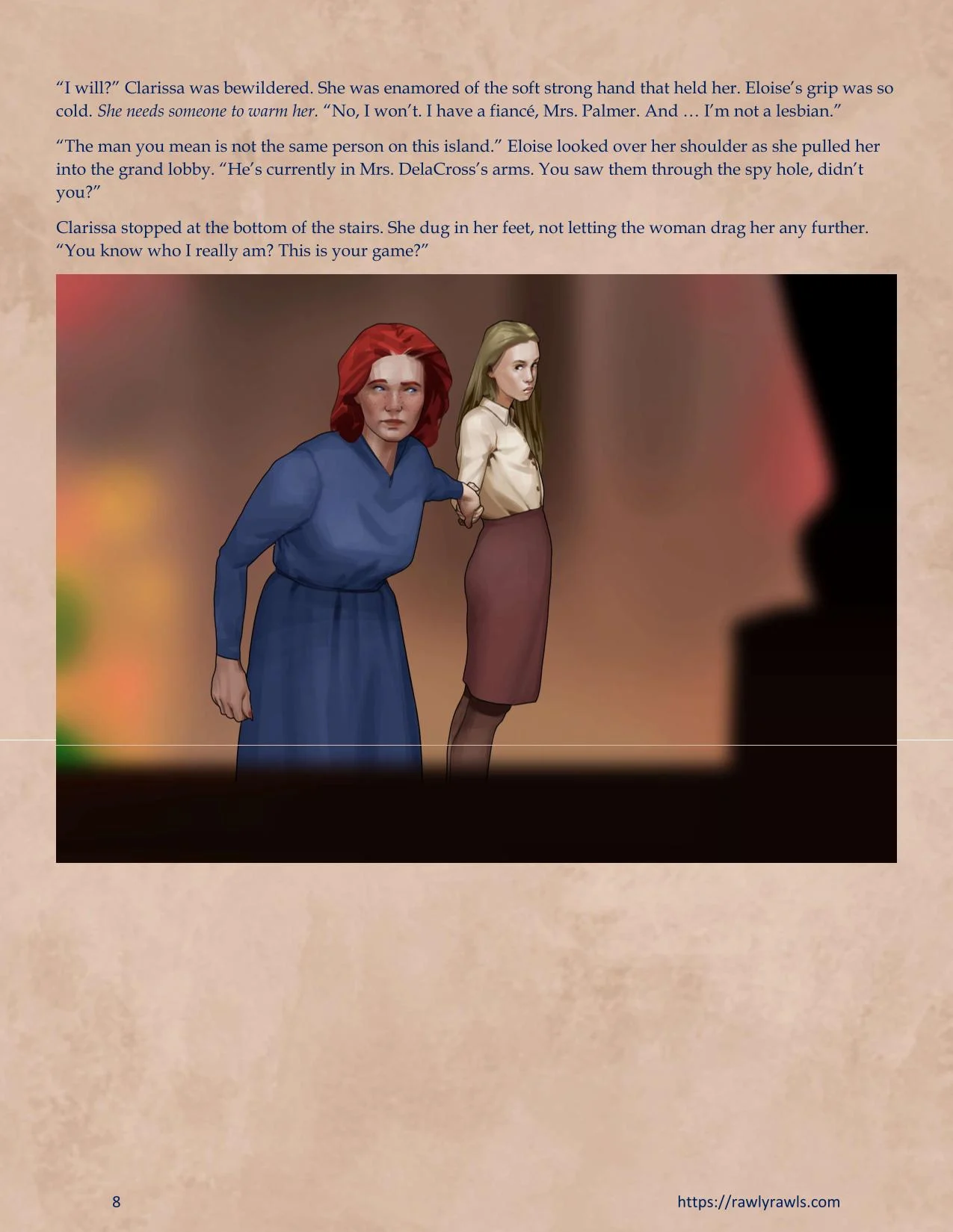 Murder At Palmer Lodge [Laimov , RawlyRawls] - Chapter 8 — Page 8