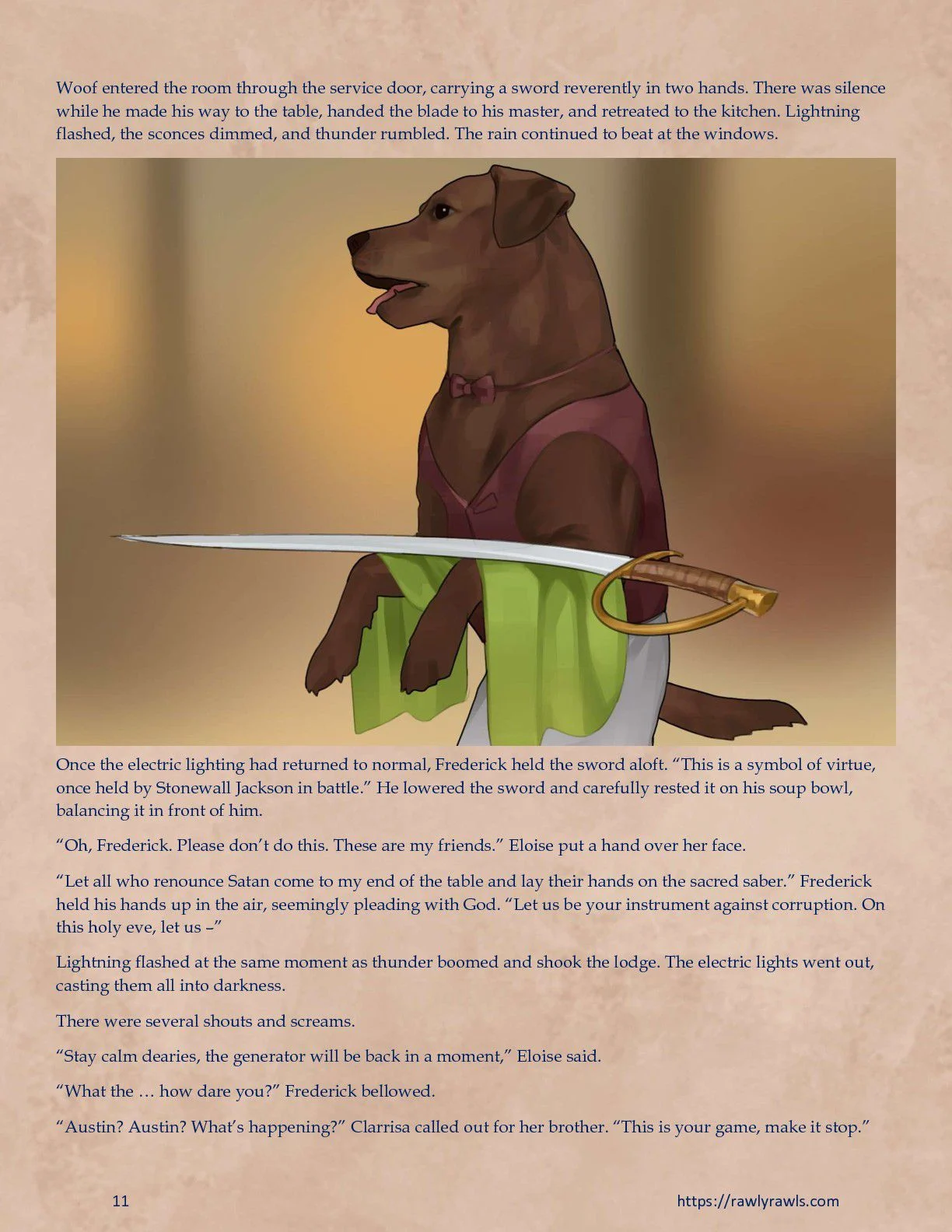 Murder At Palmer Lodge [Laimov , RawlyRawls] - Chapter 5 — Page 11