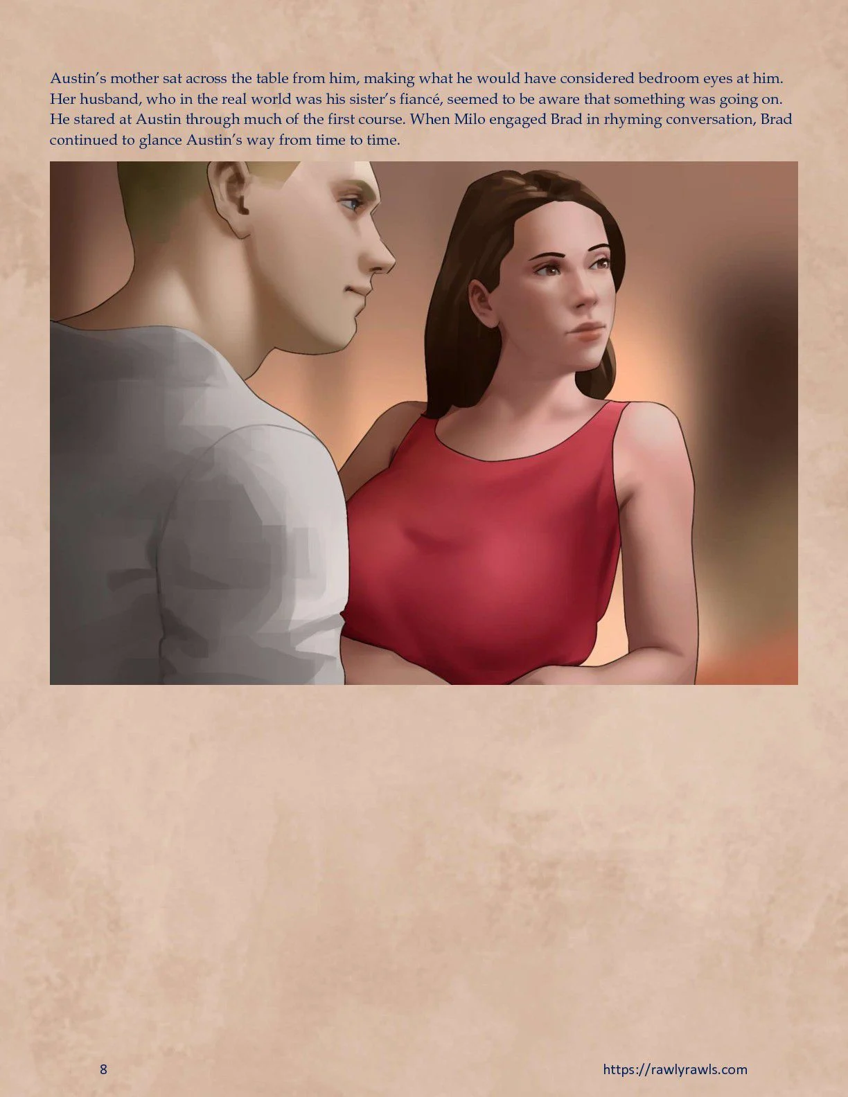 Murder At Palmer Lodge [Laimov , RawlyRawls] - Chapter 5 — Page 8